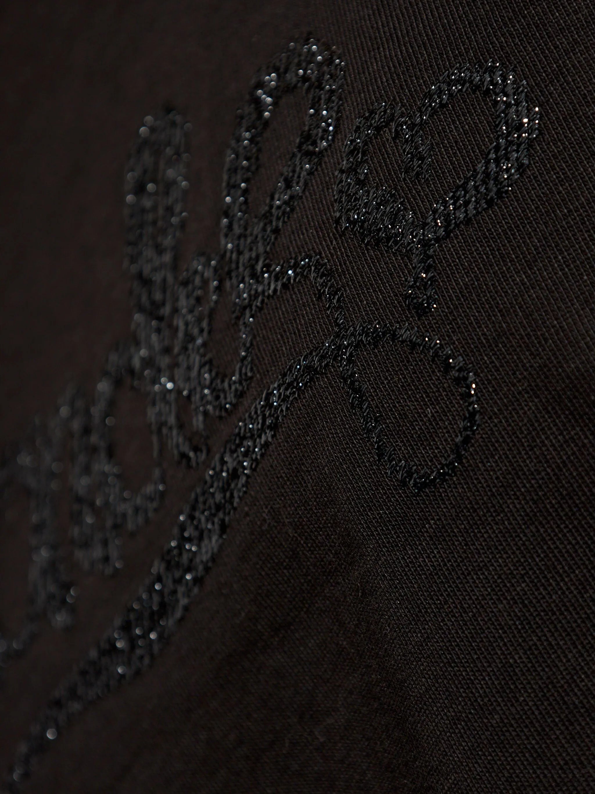 glitter-logo T-shirt