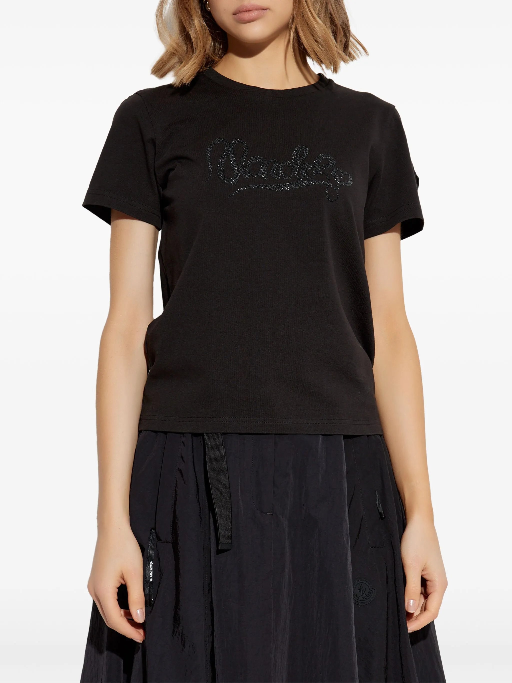 glitter-logo T-shirt