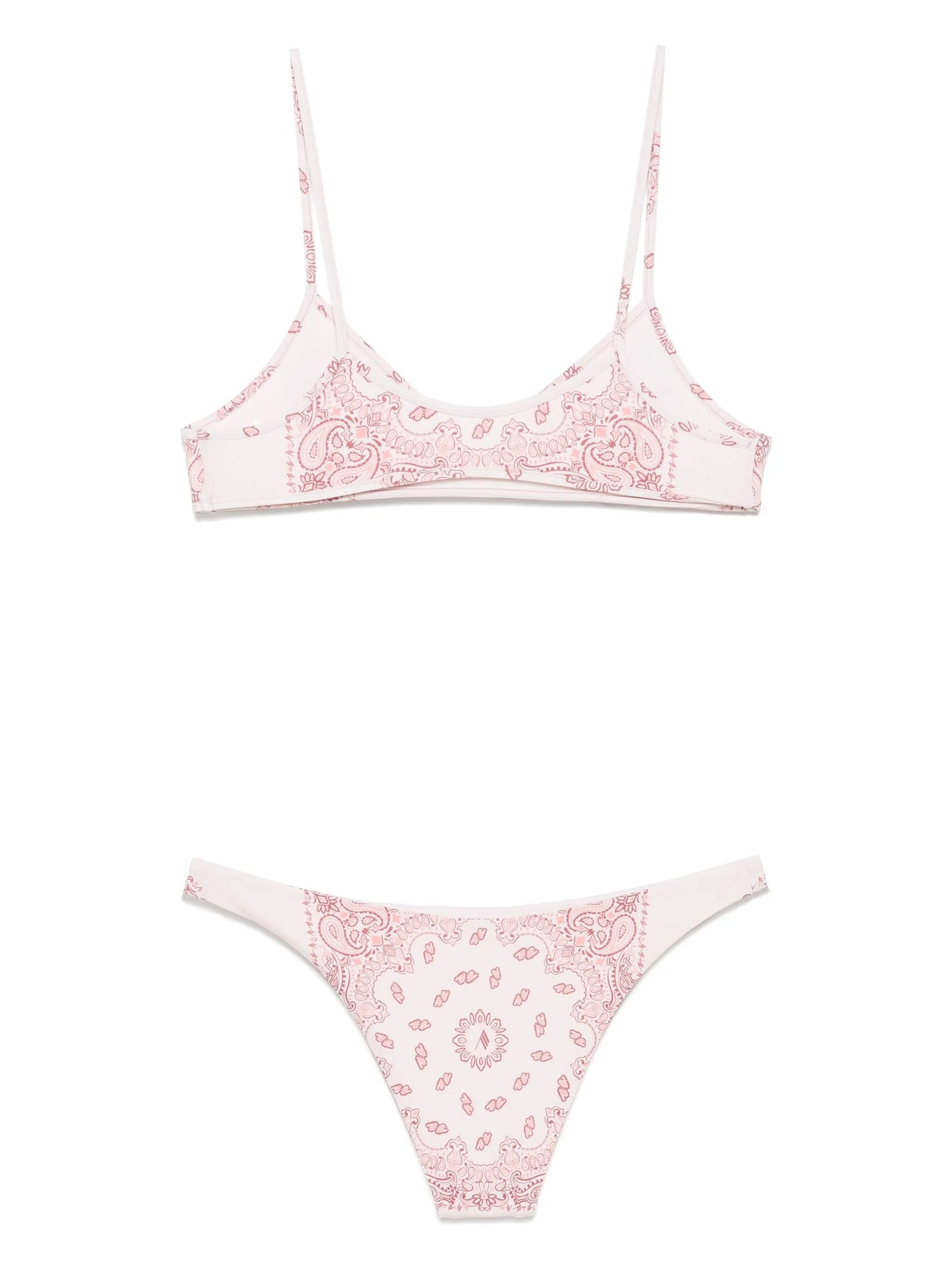 paisley-print bikini