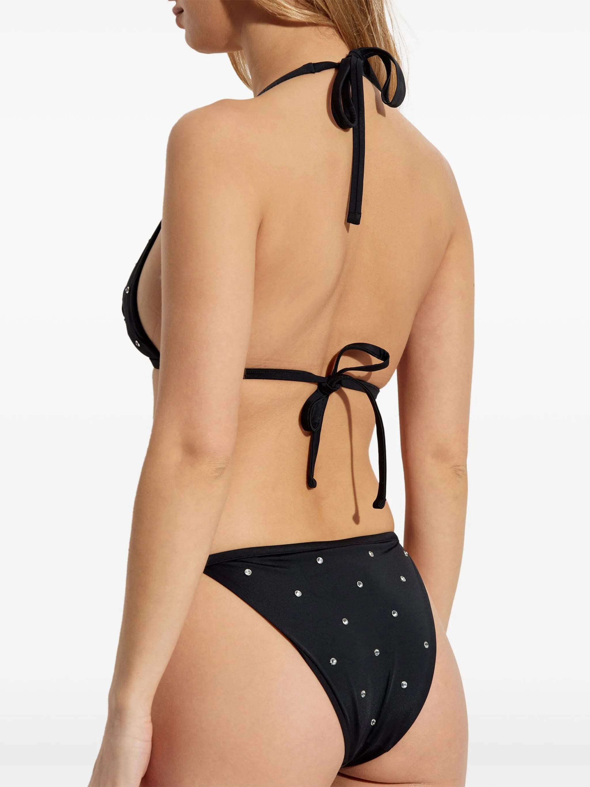 crystal-embellished bikini bottom