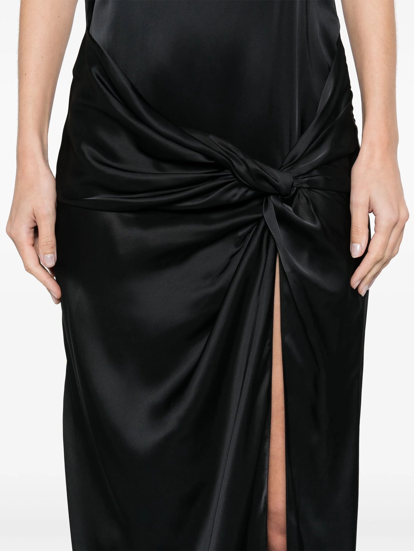 black long dress