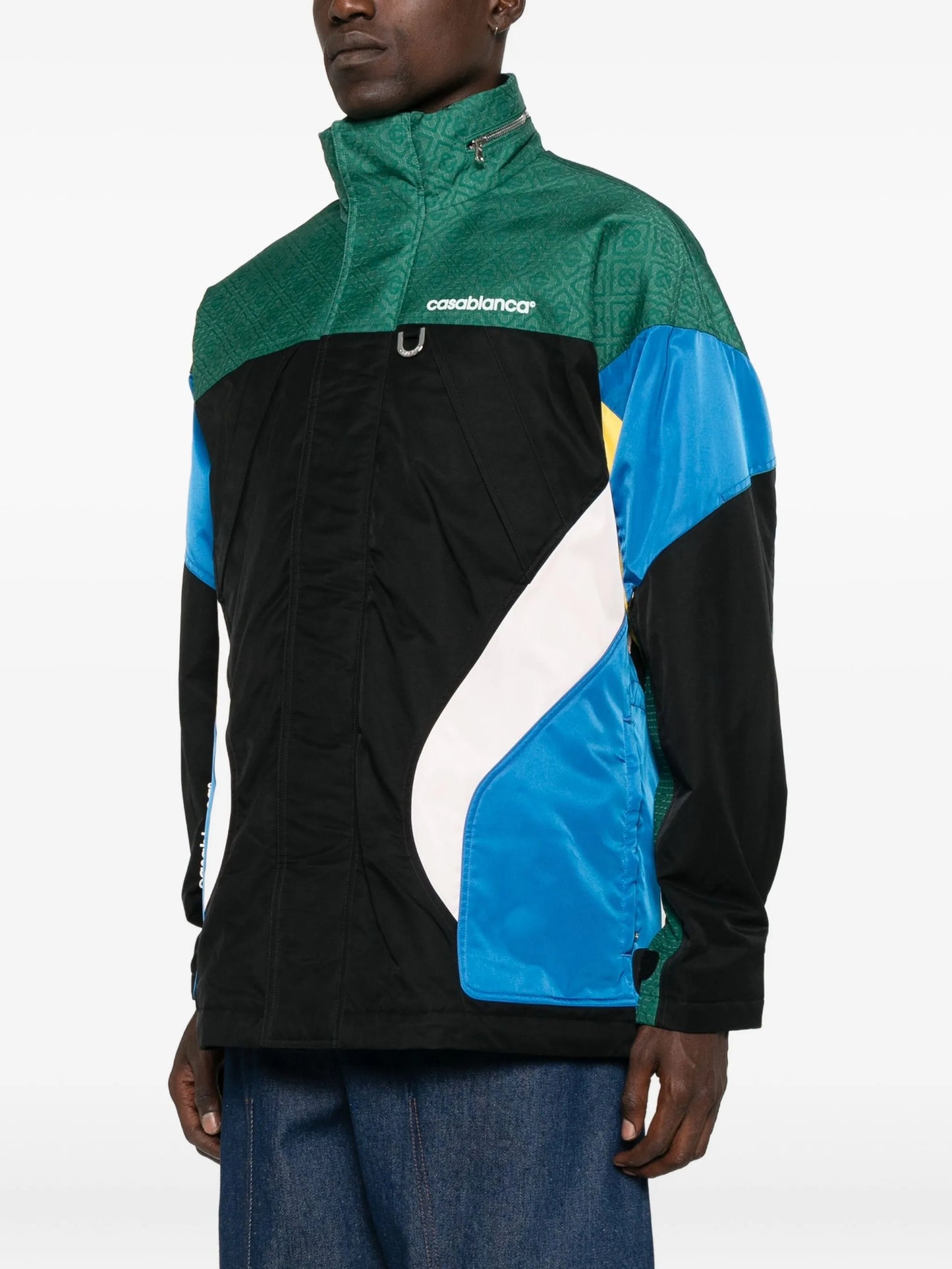 geometric-panel jacket
