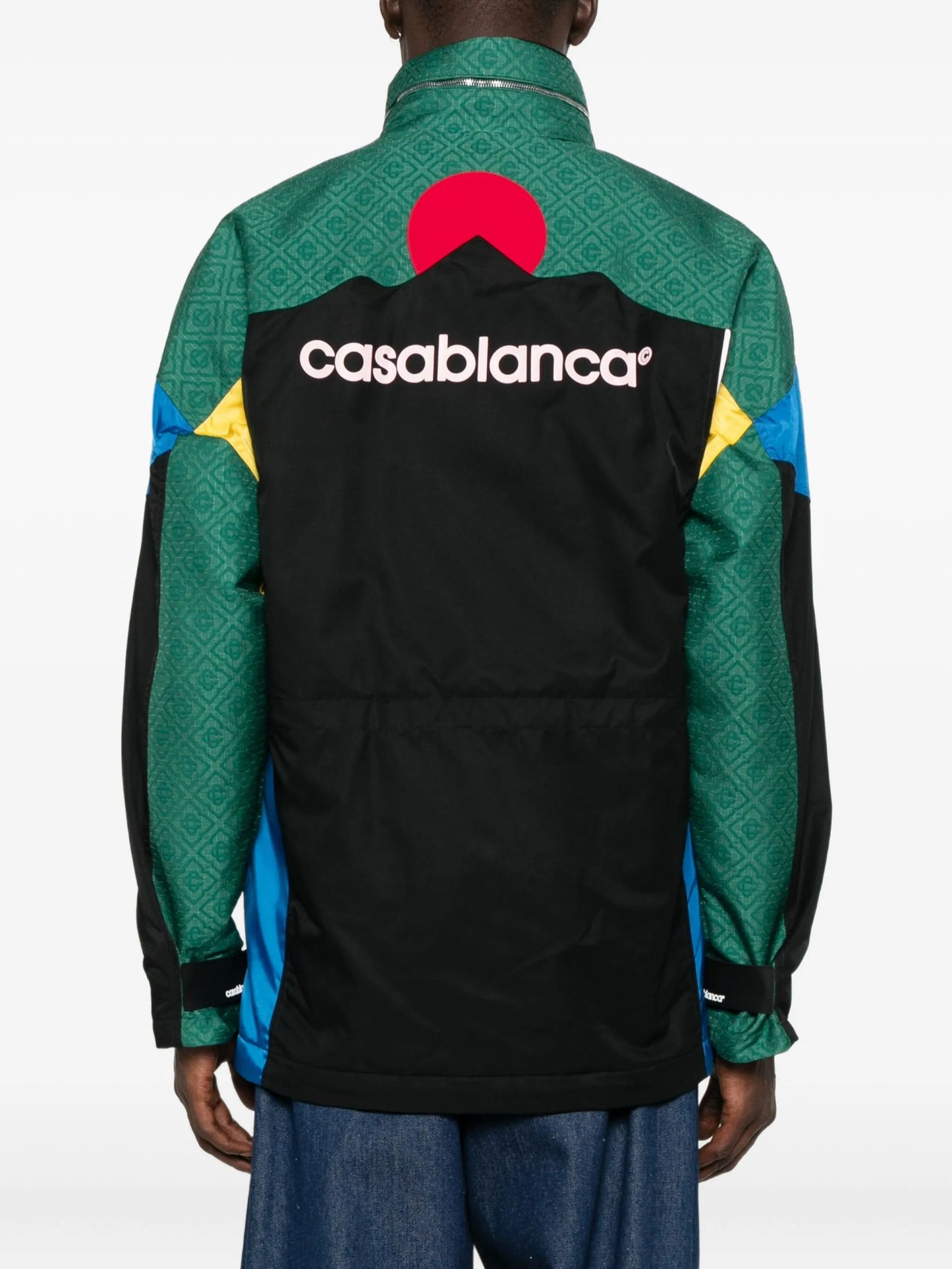 geometric-panel jacket