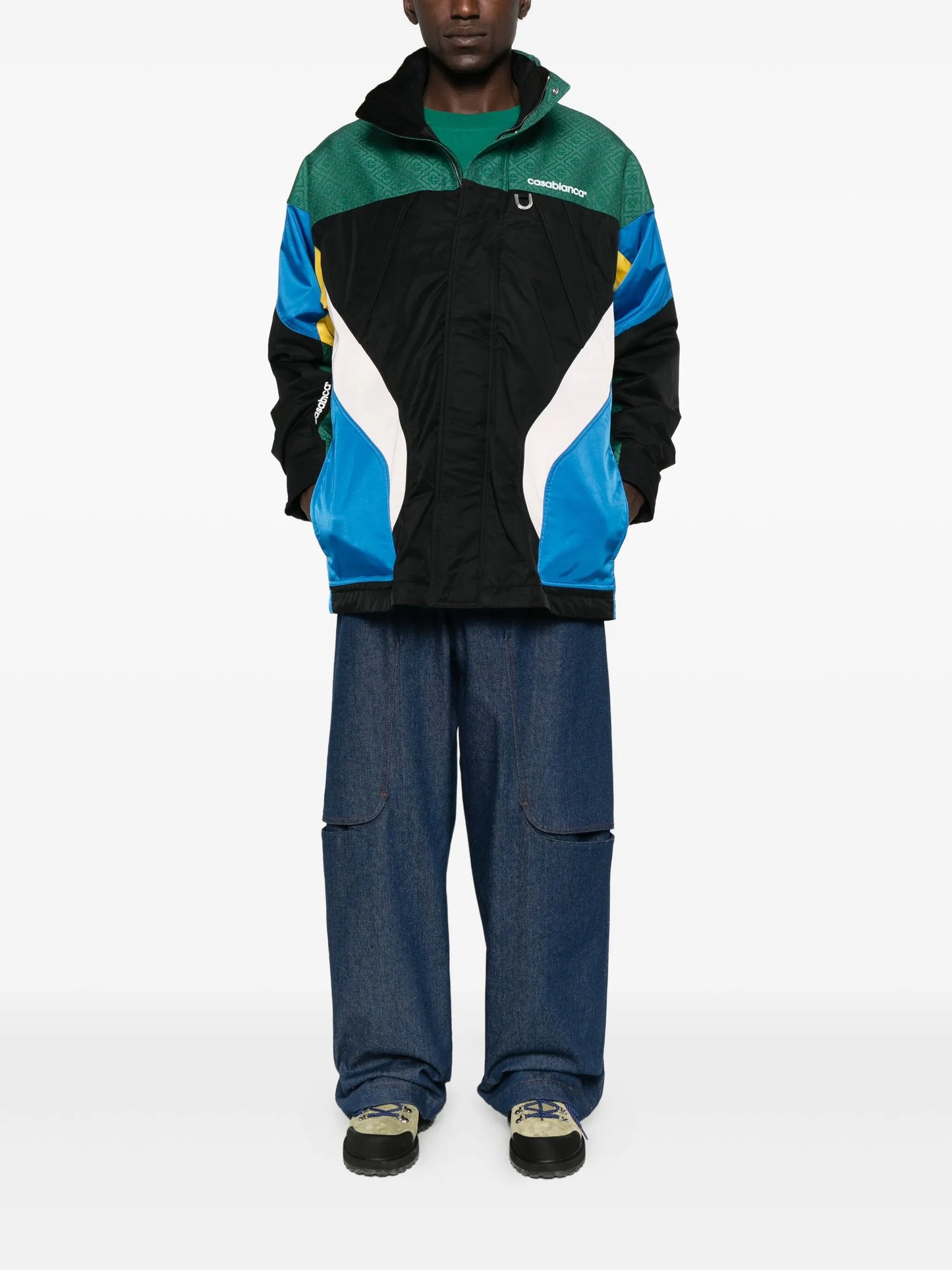 geometric-panel jacket