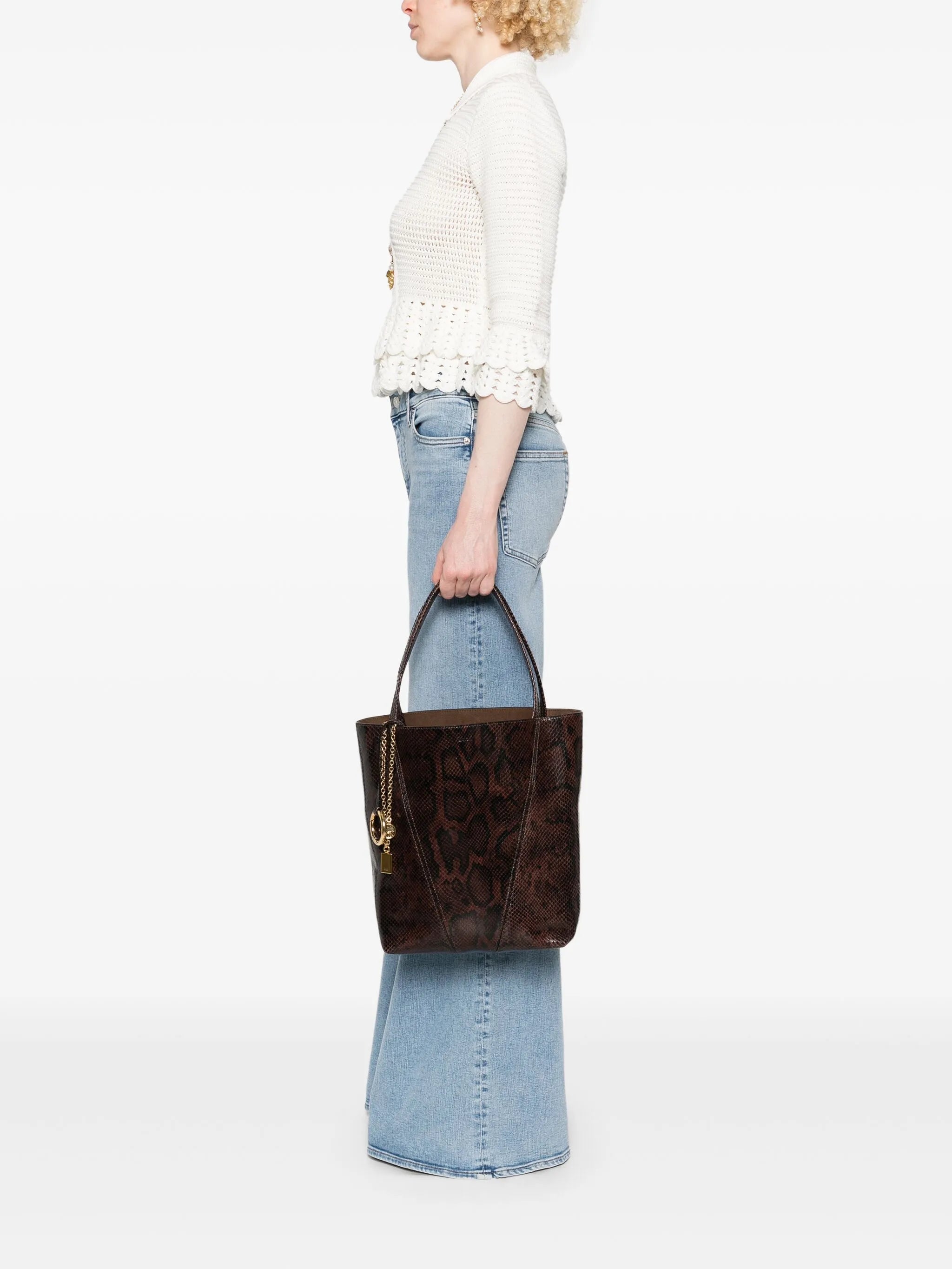 Spin tote bag