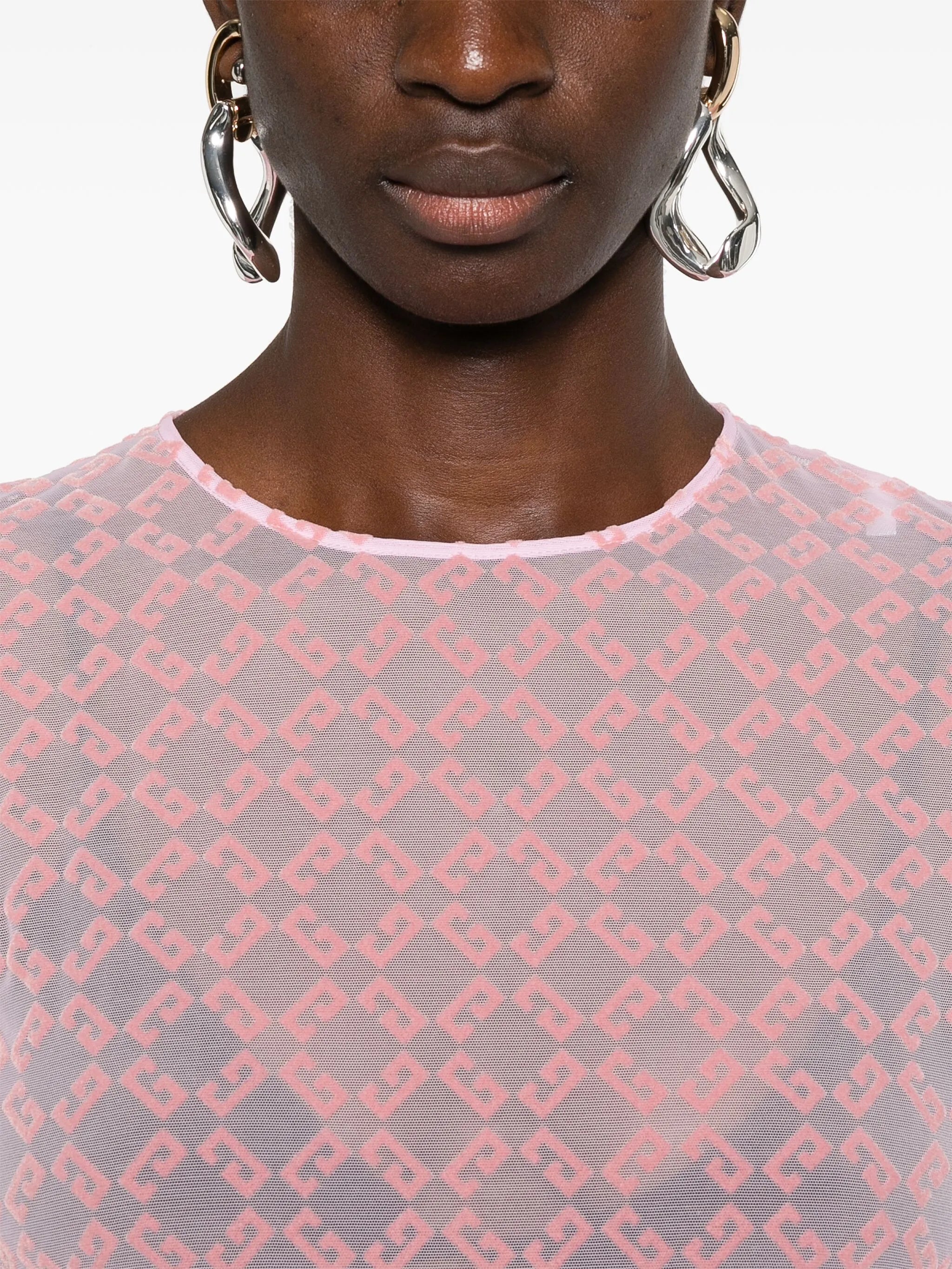 4G-jacquard bodysuit