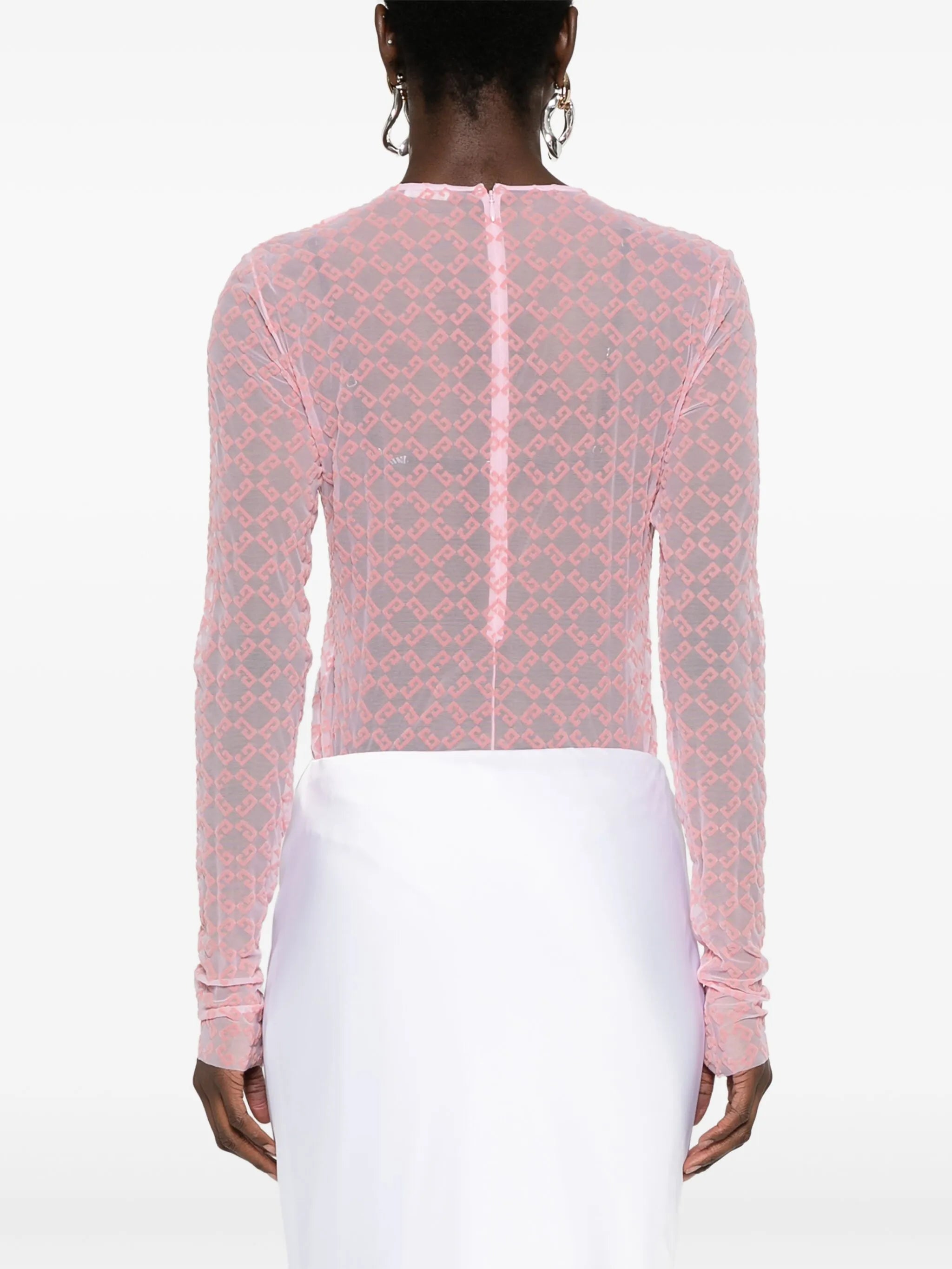 4G-jacquard bodysuit