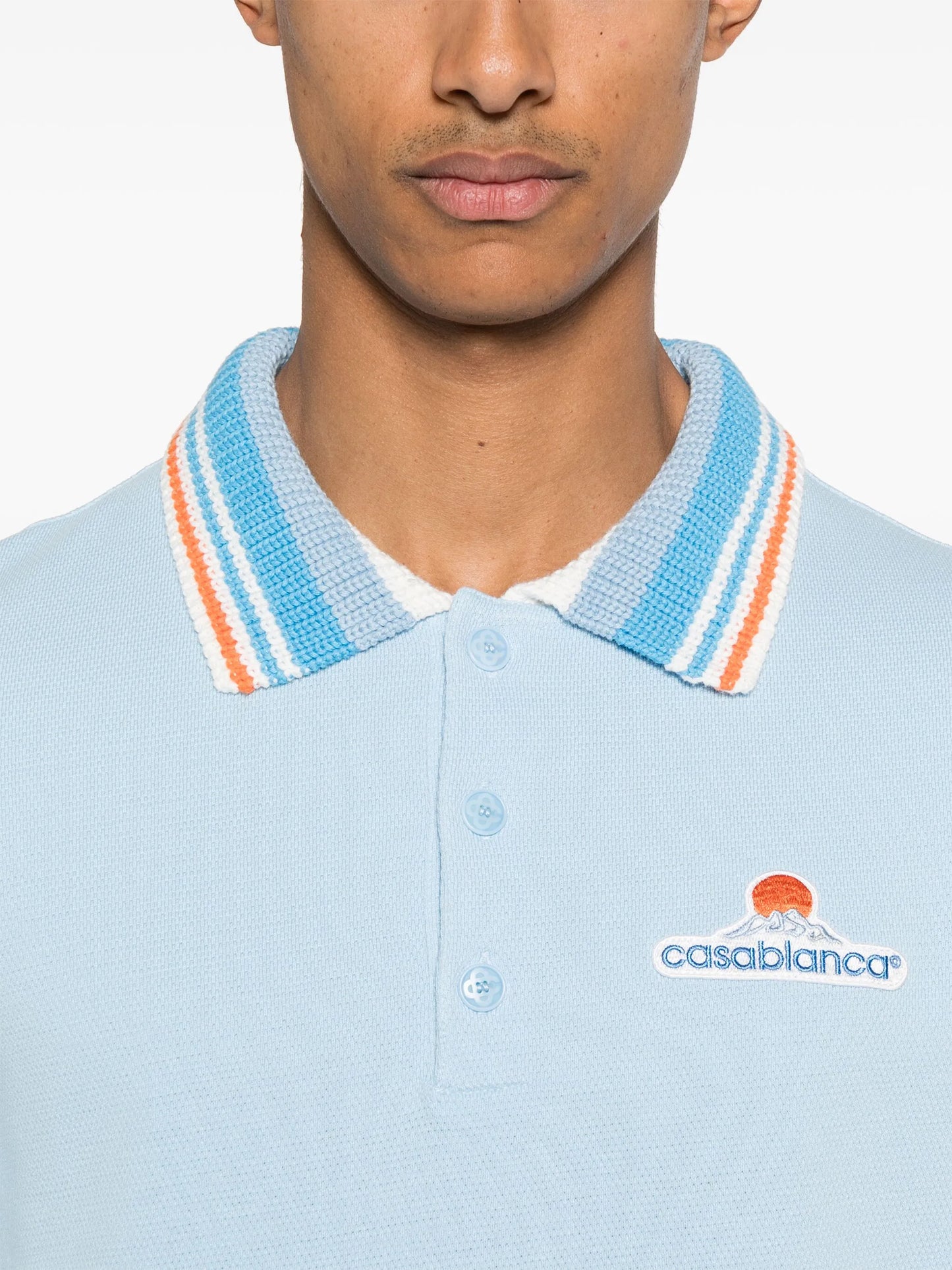 organic-cotton polo shirt