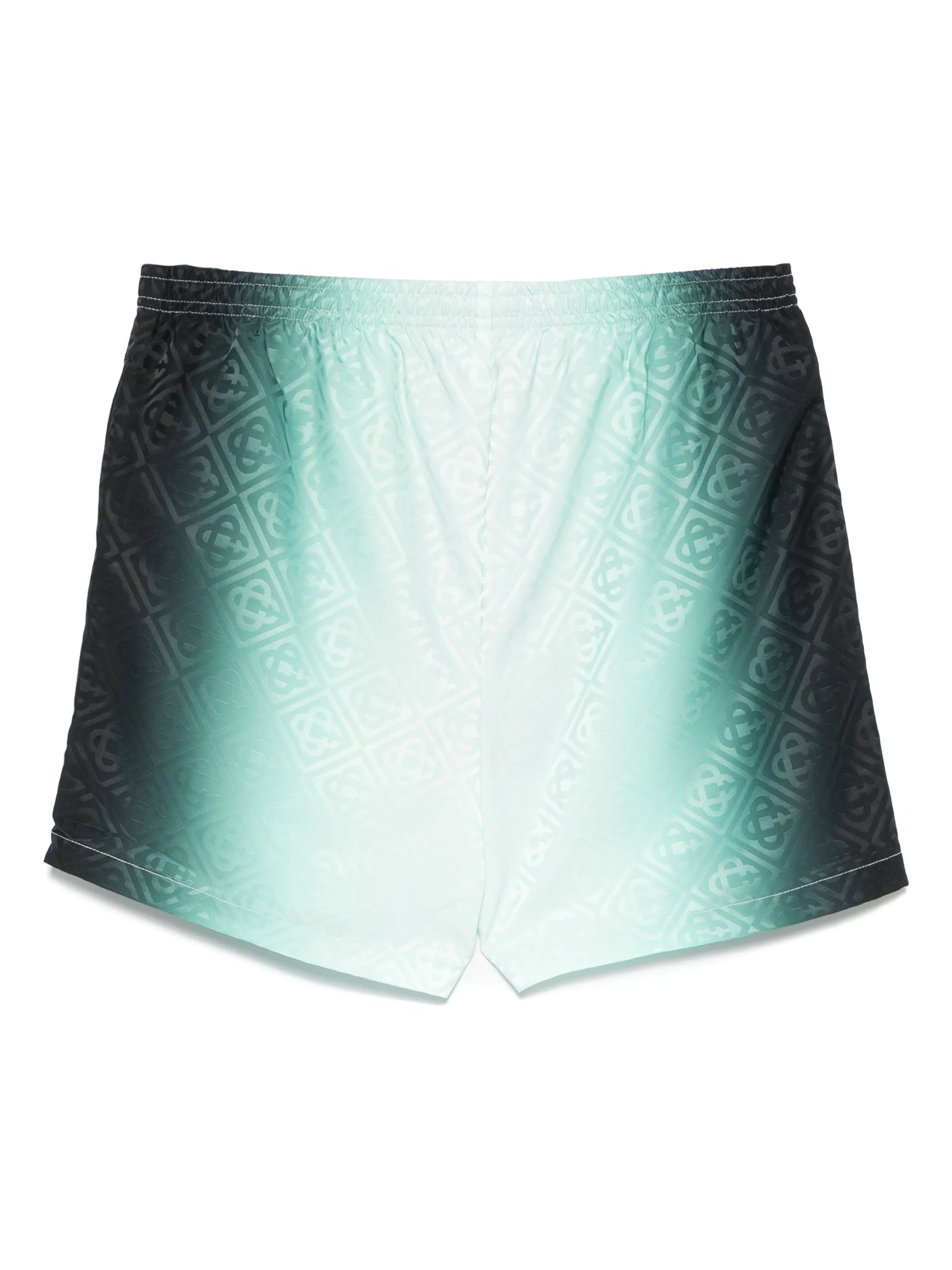 gradient-print swim shorts