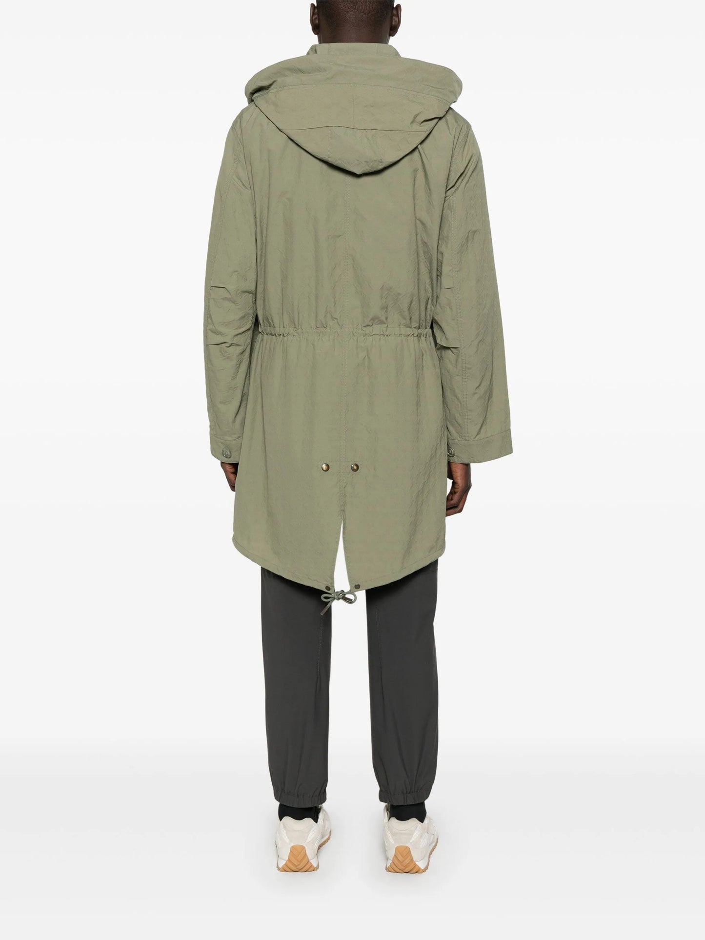 Monogram 72-jacquard coat