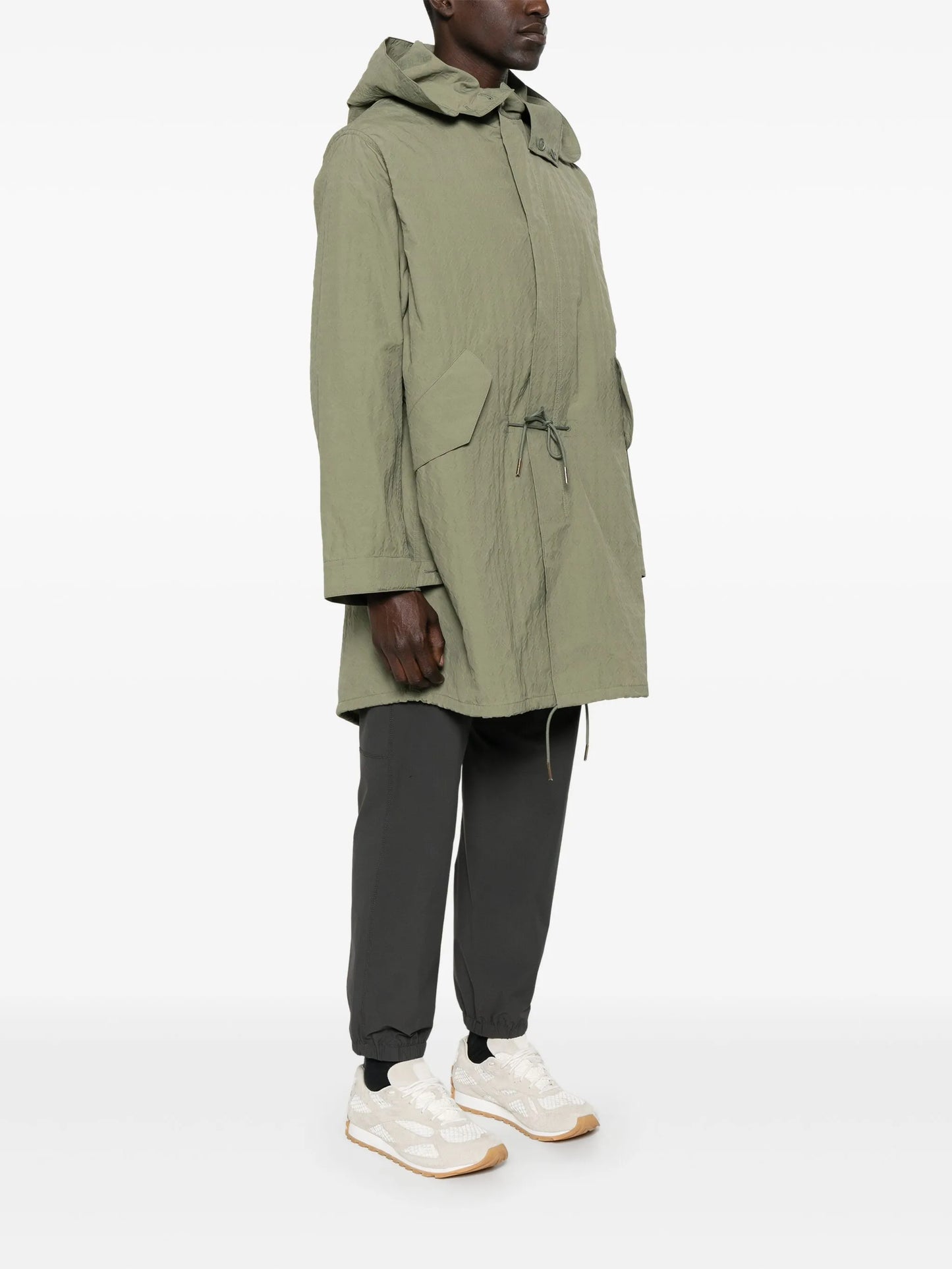Monogram 72-jacquard coat