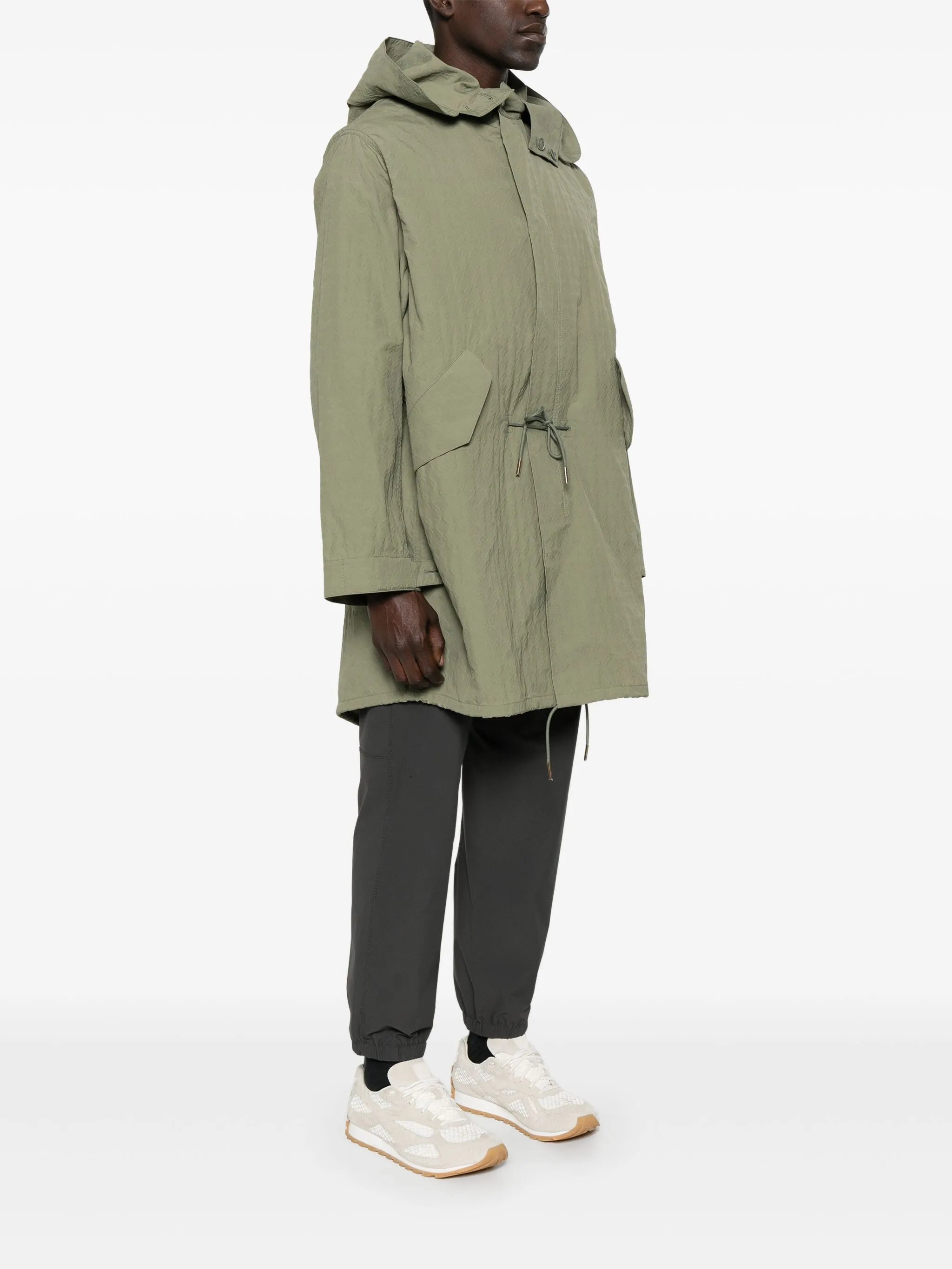 Monogram 72-jacquard coat