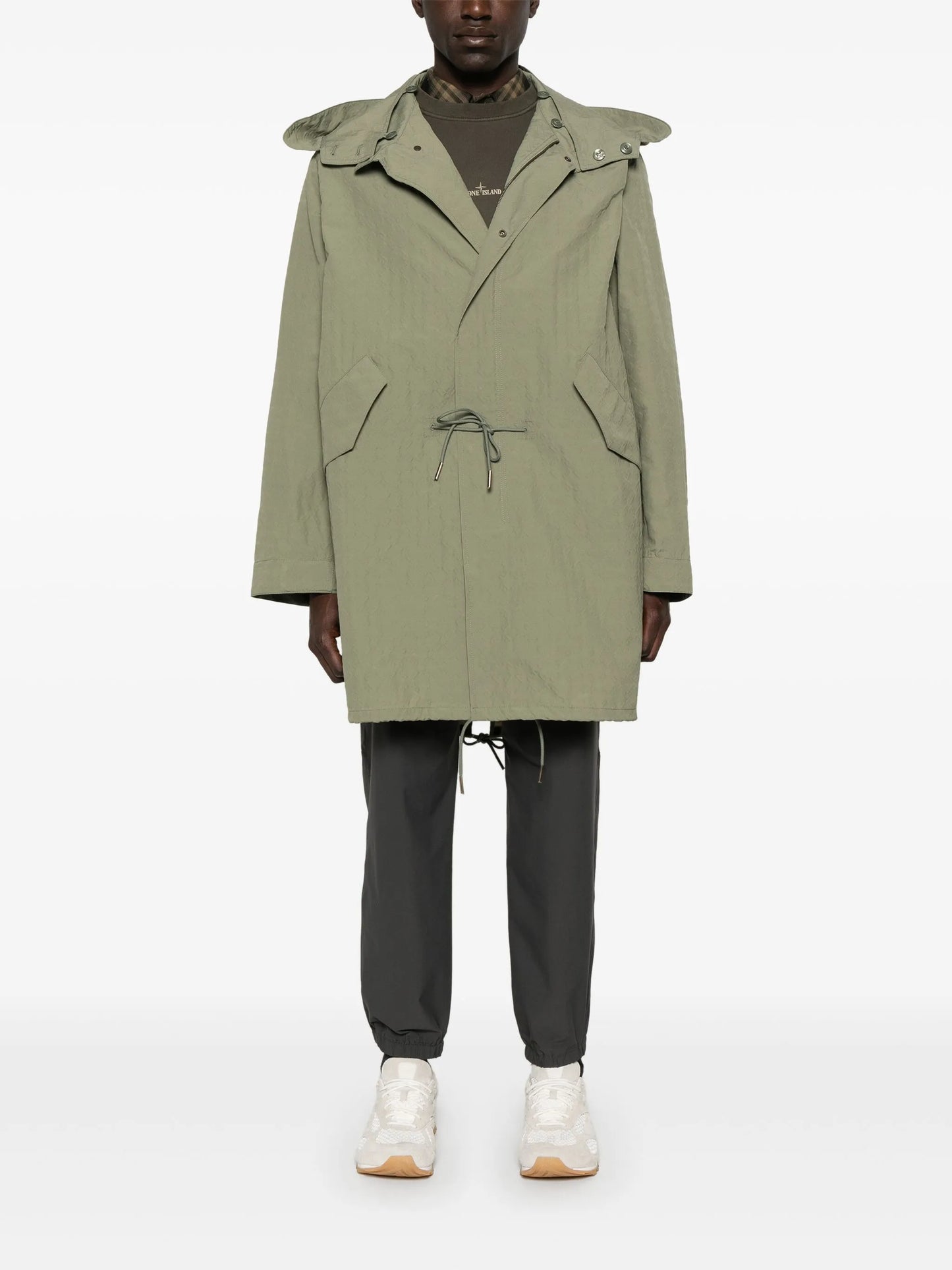 Monogram 72-jacquard coat