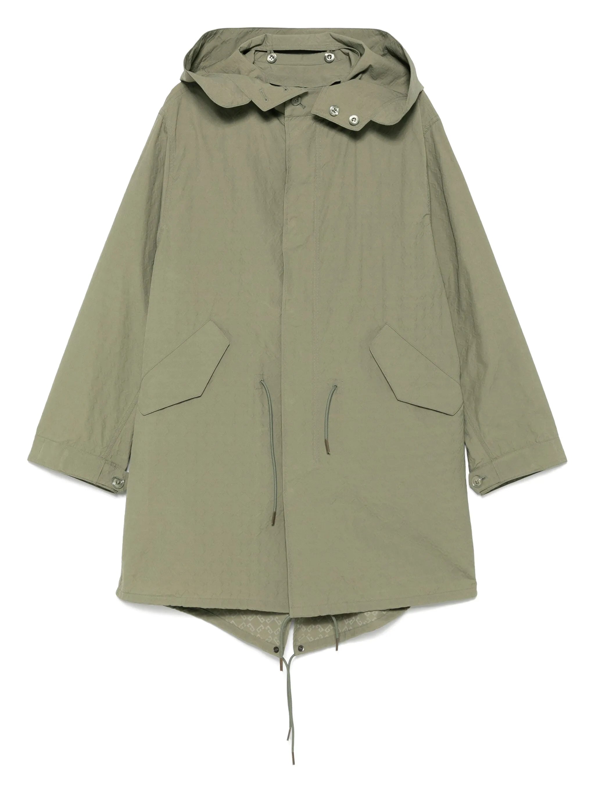 Monogram 72-jacquard coat