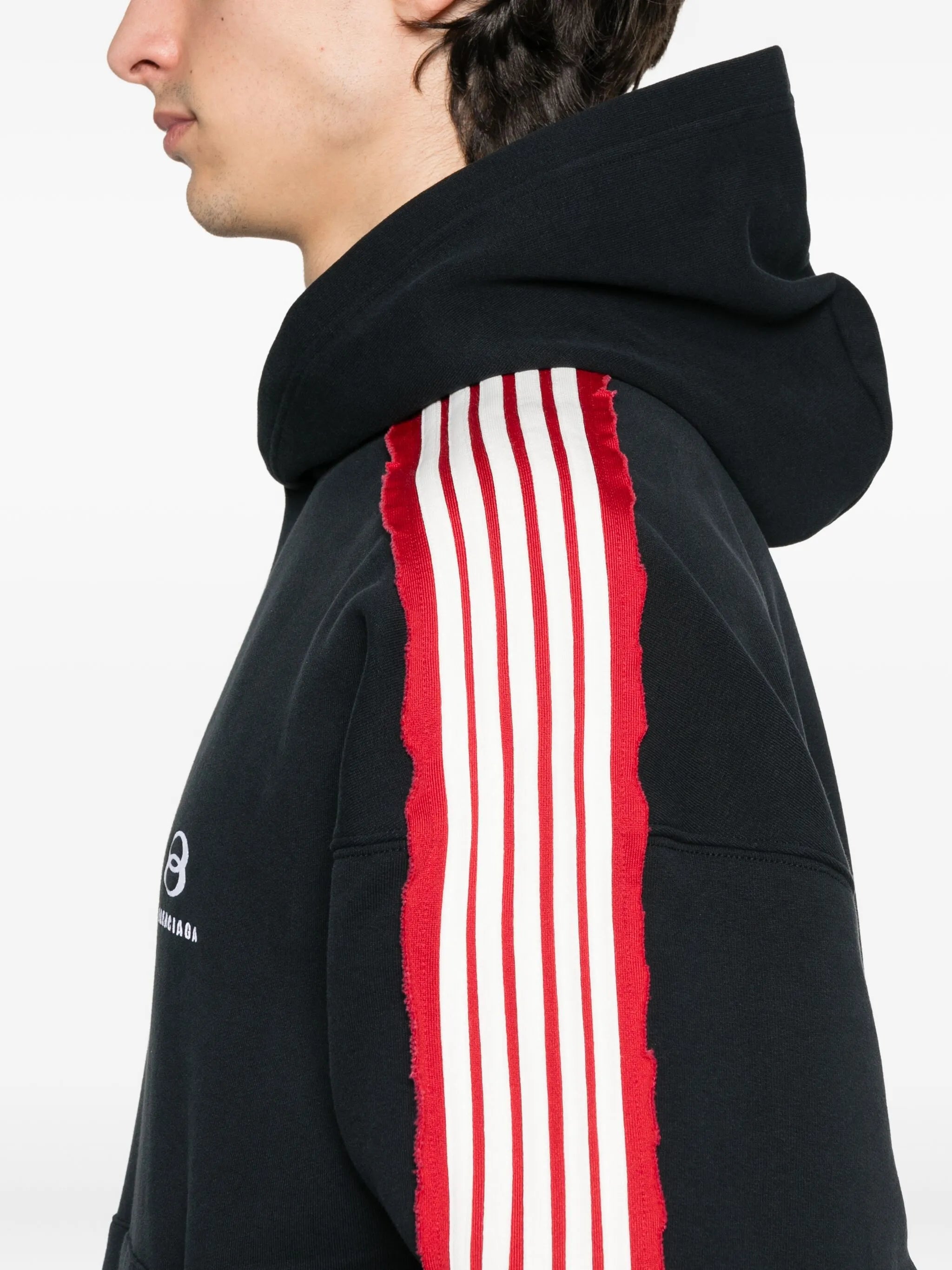 striped hoodie
