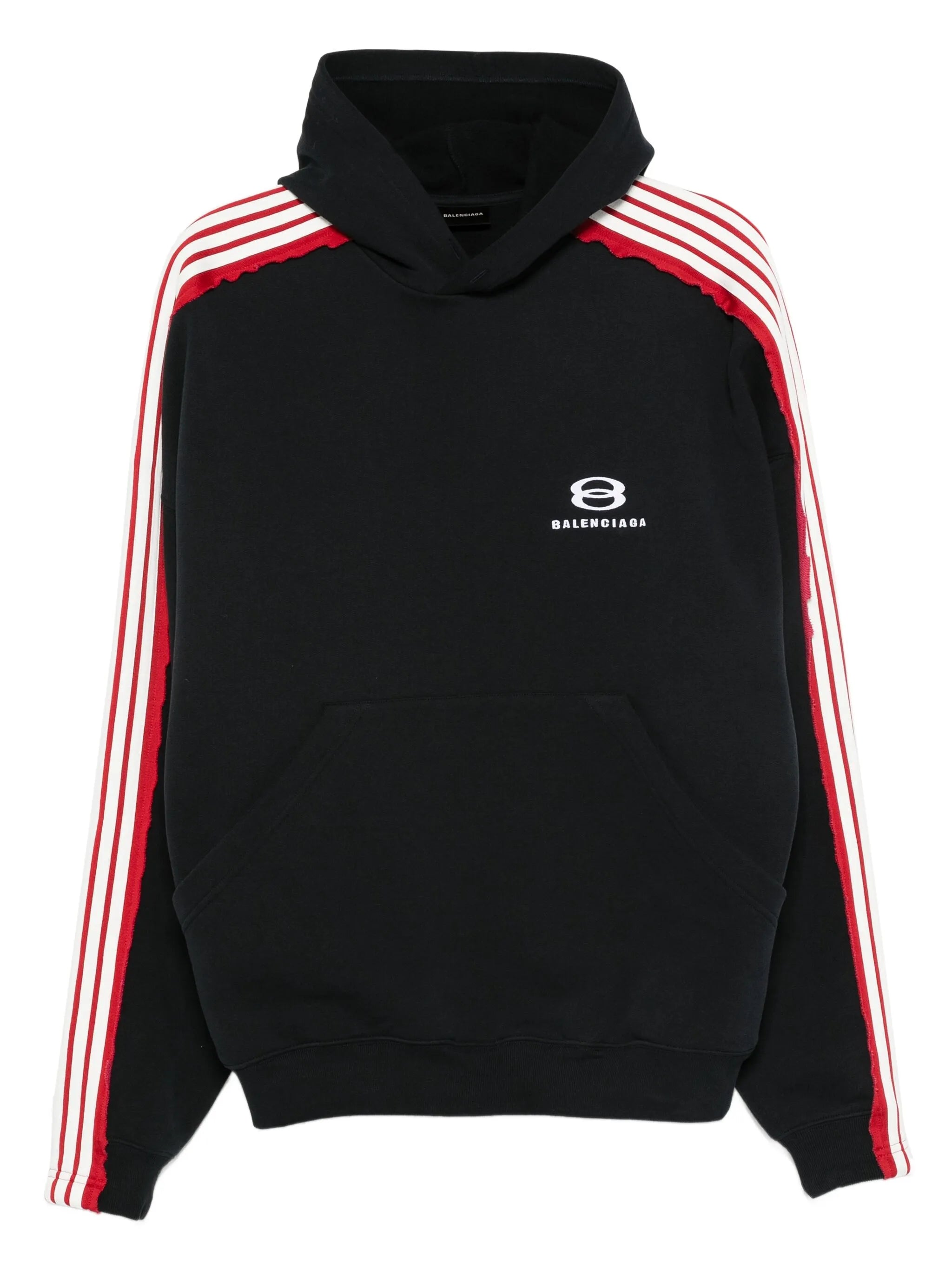 striped hoodie