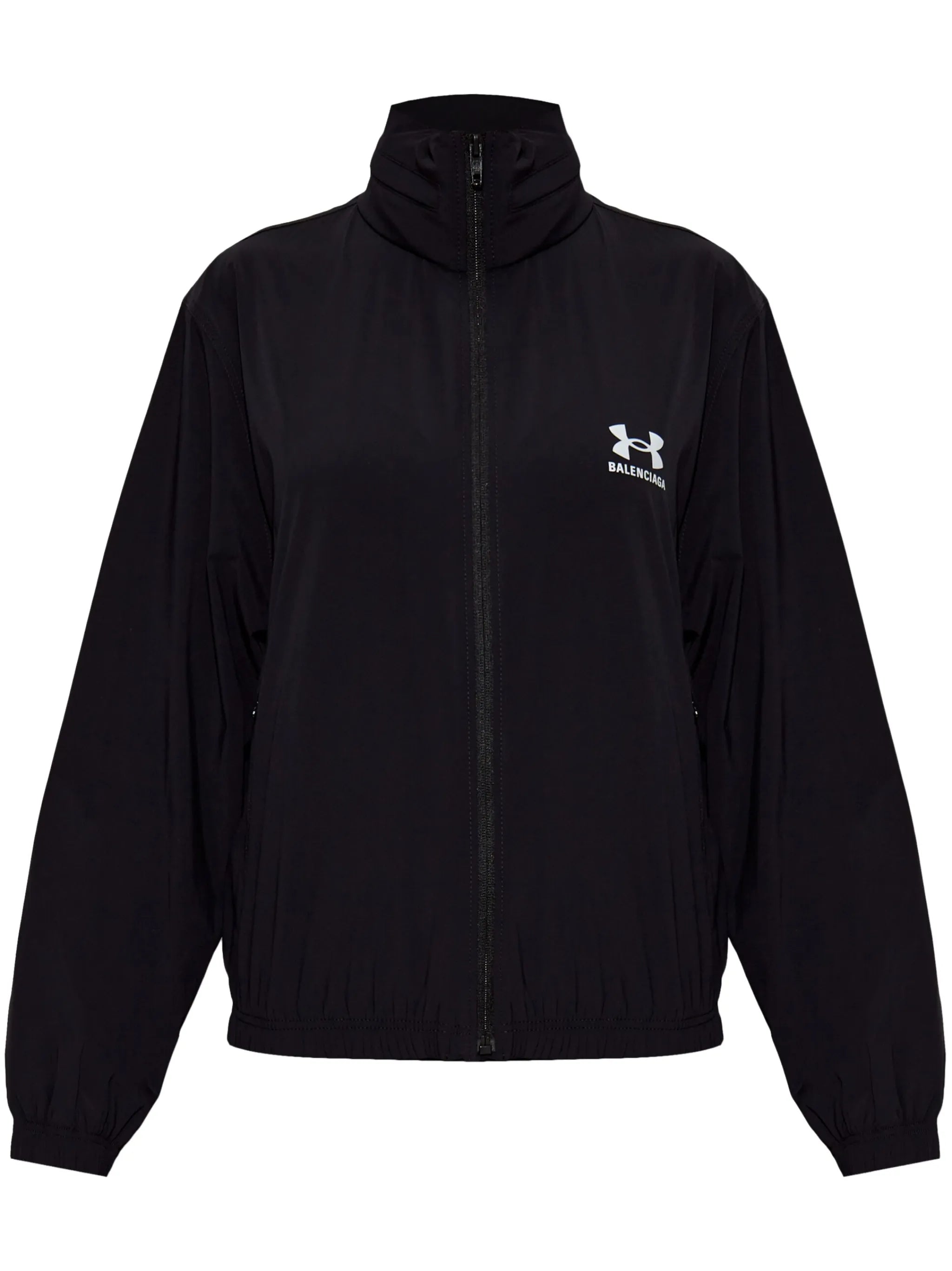 logo-print jacket