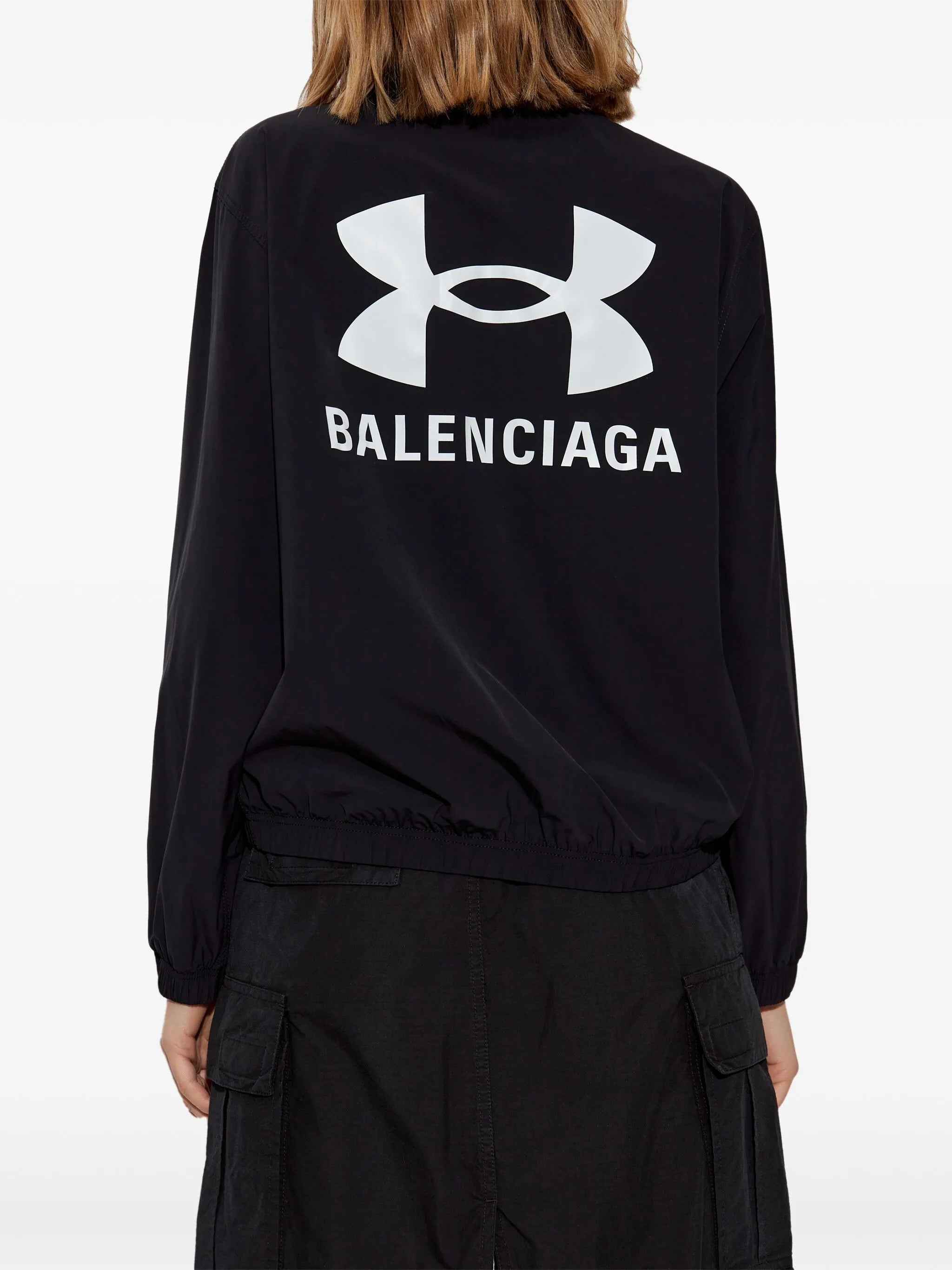 logo-print jacket