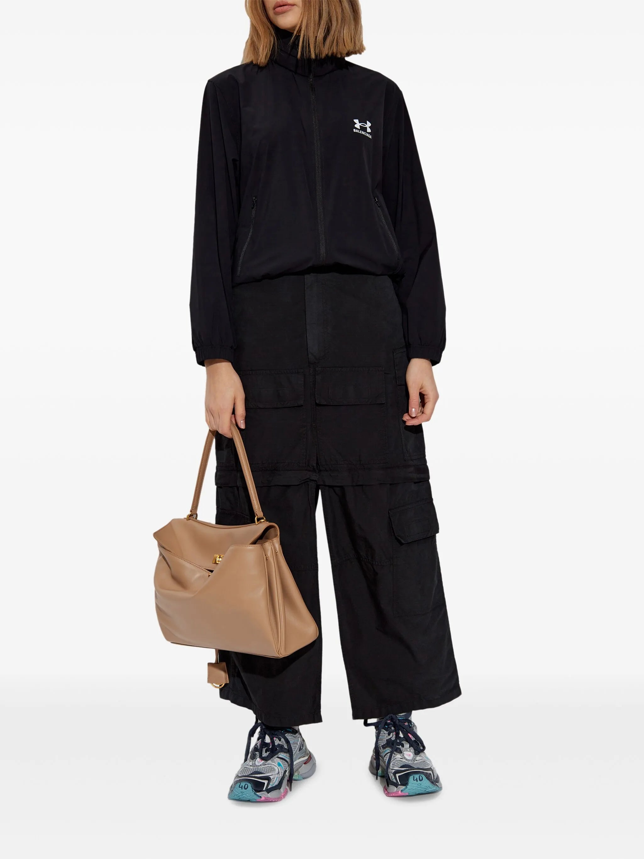 logo-print jacket
