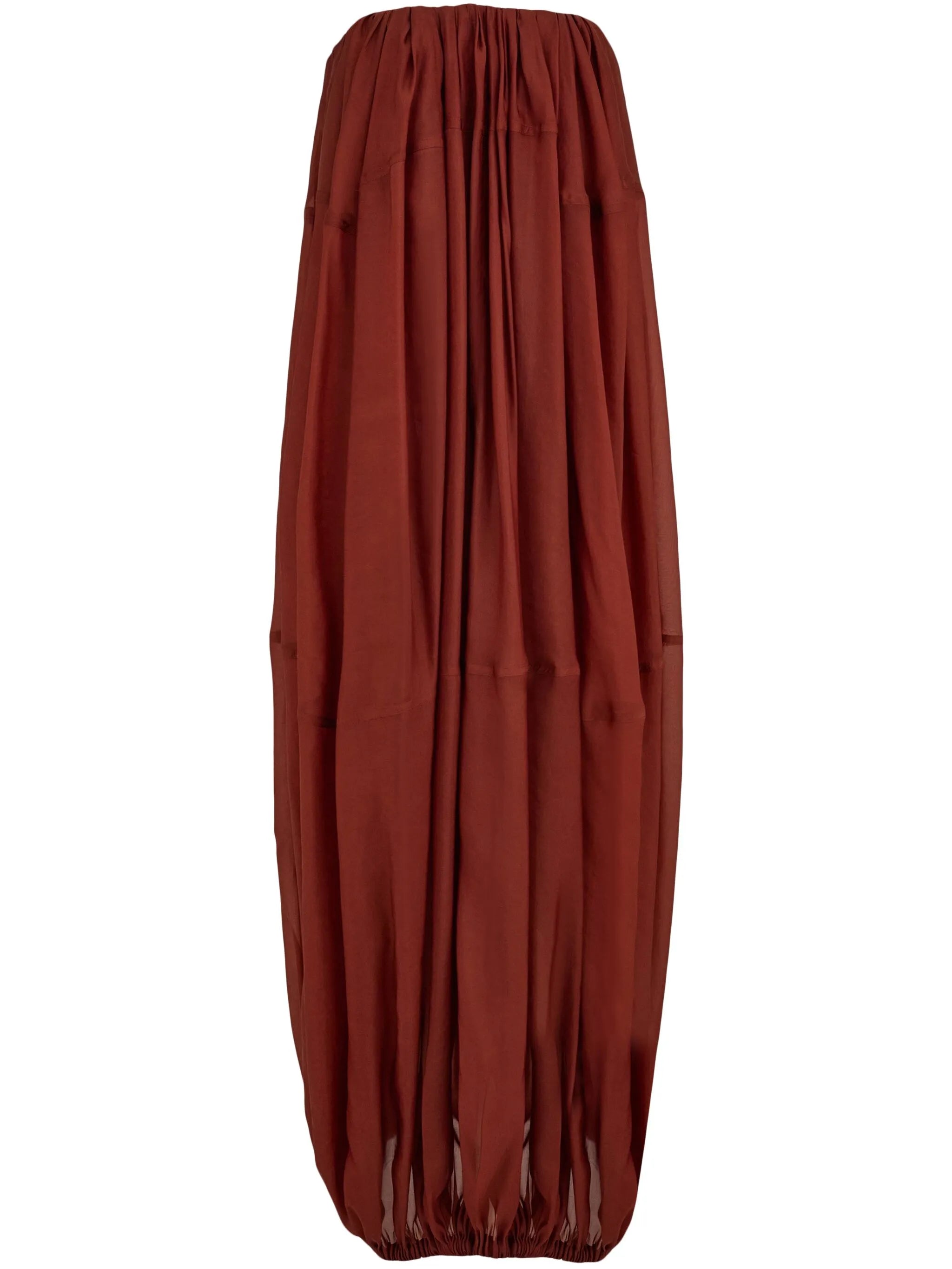 bustier maxi dress