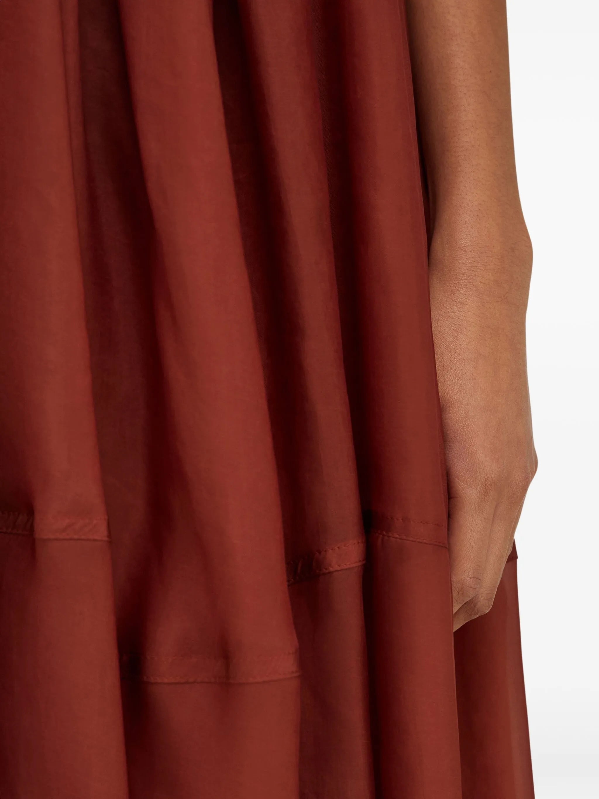 bustier maxi dress