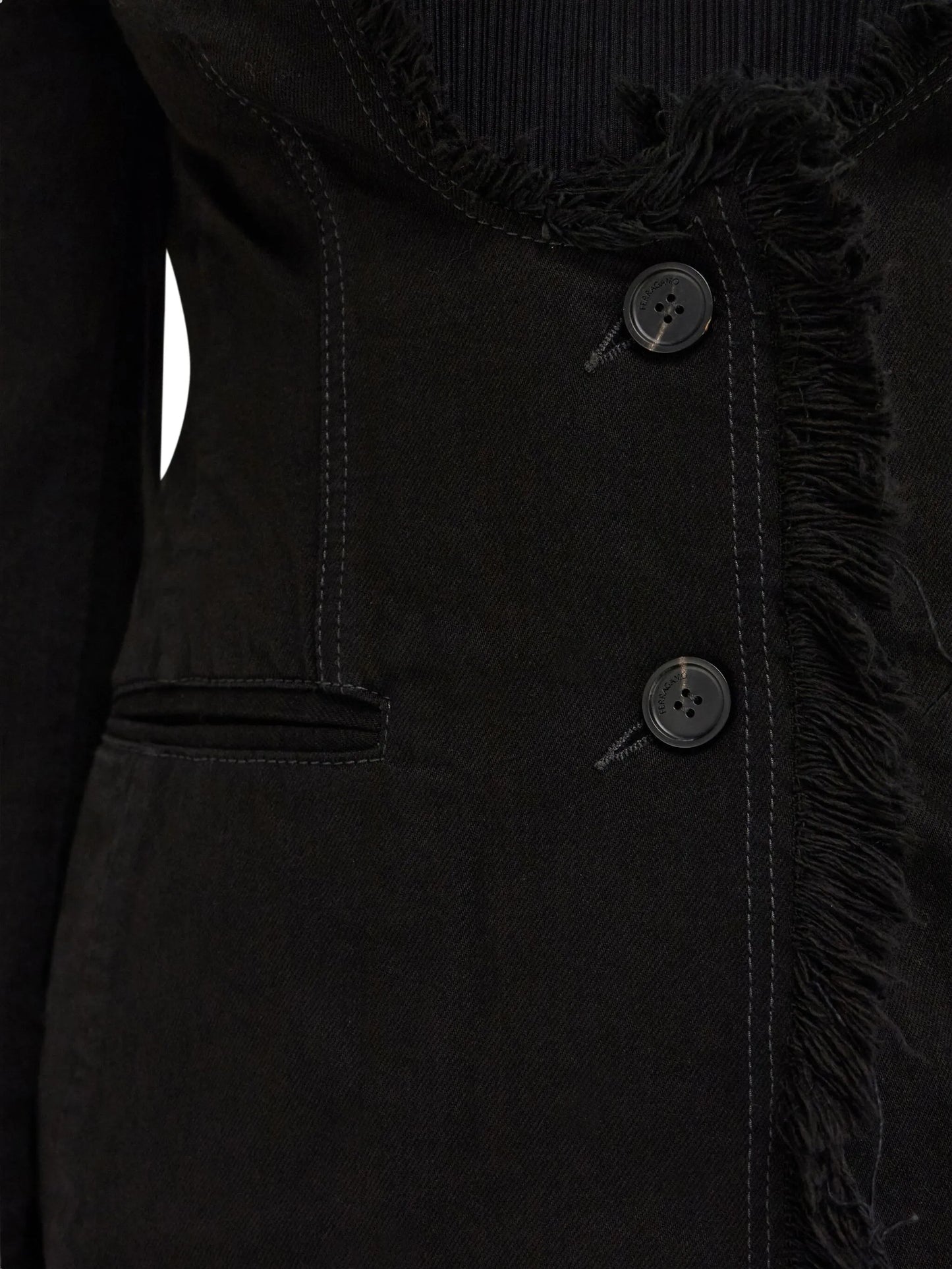 fringed blazer