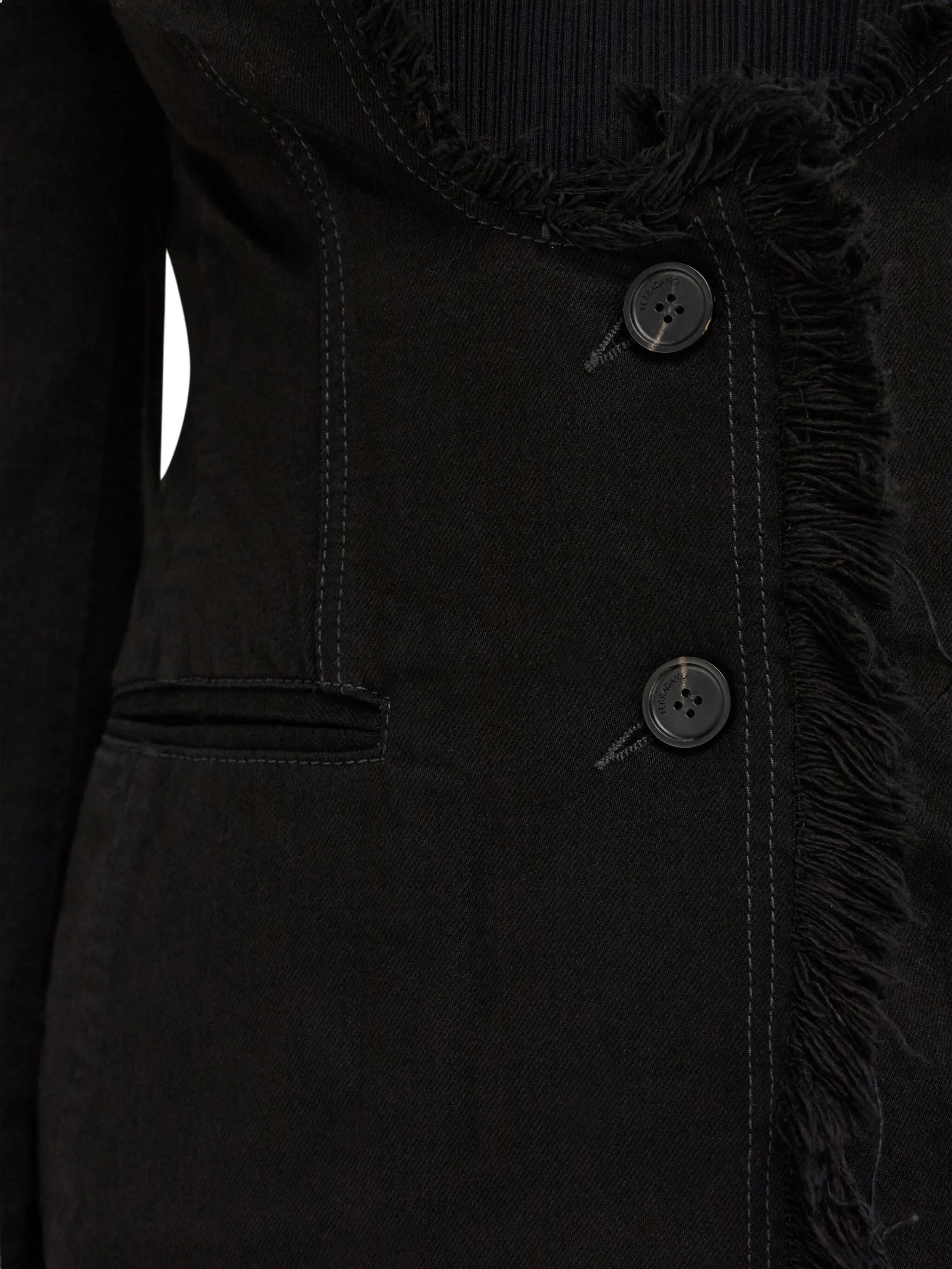 fringed blazer