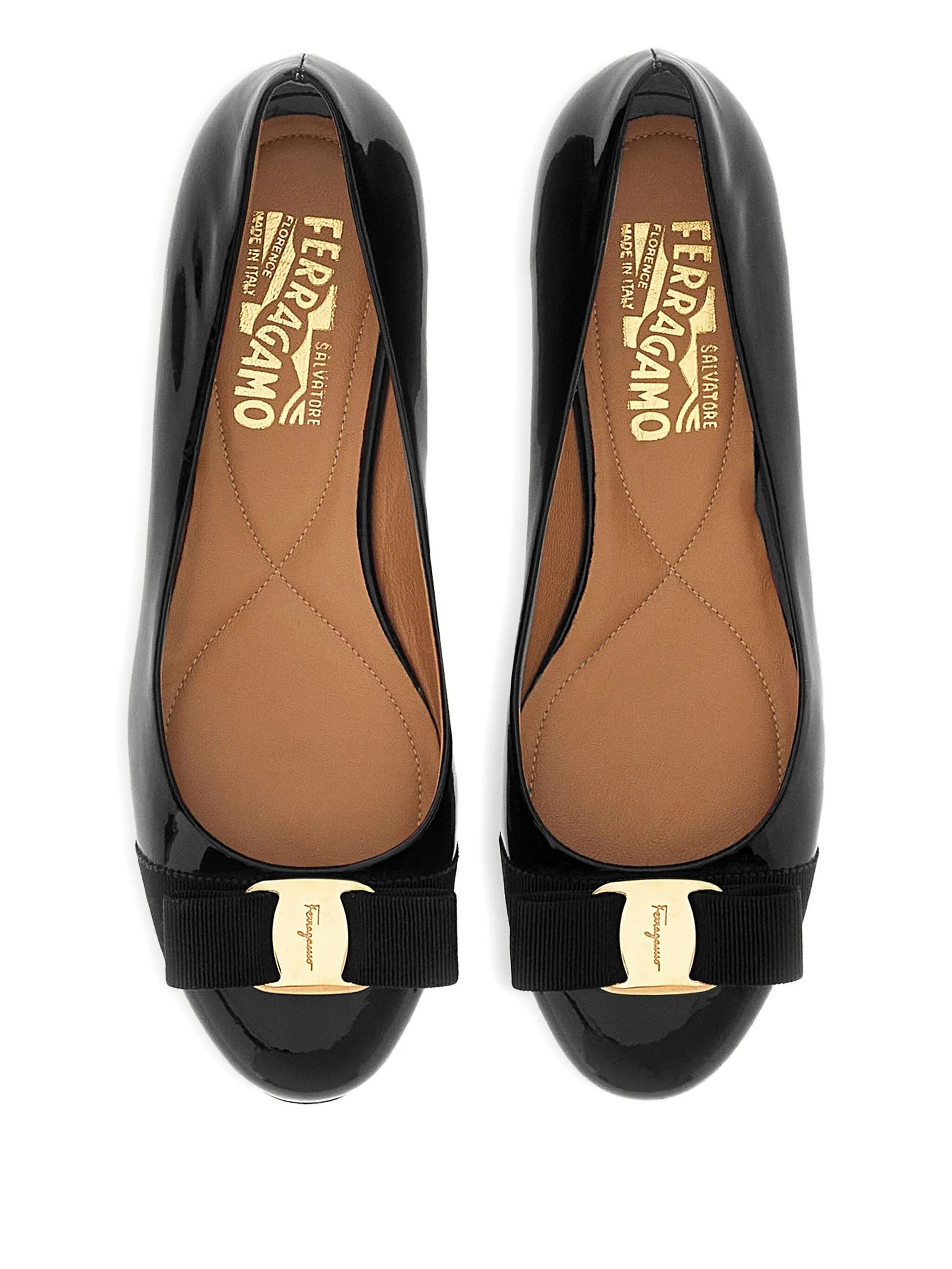 Varina patent ballet flats
