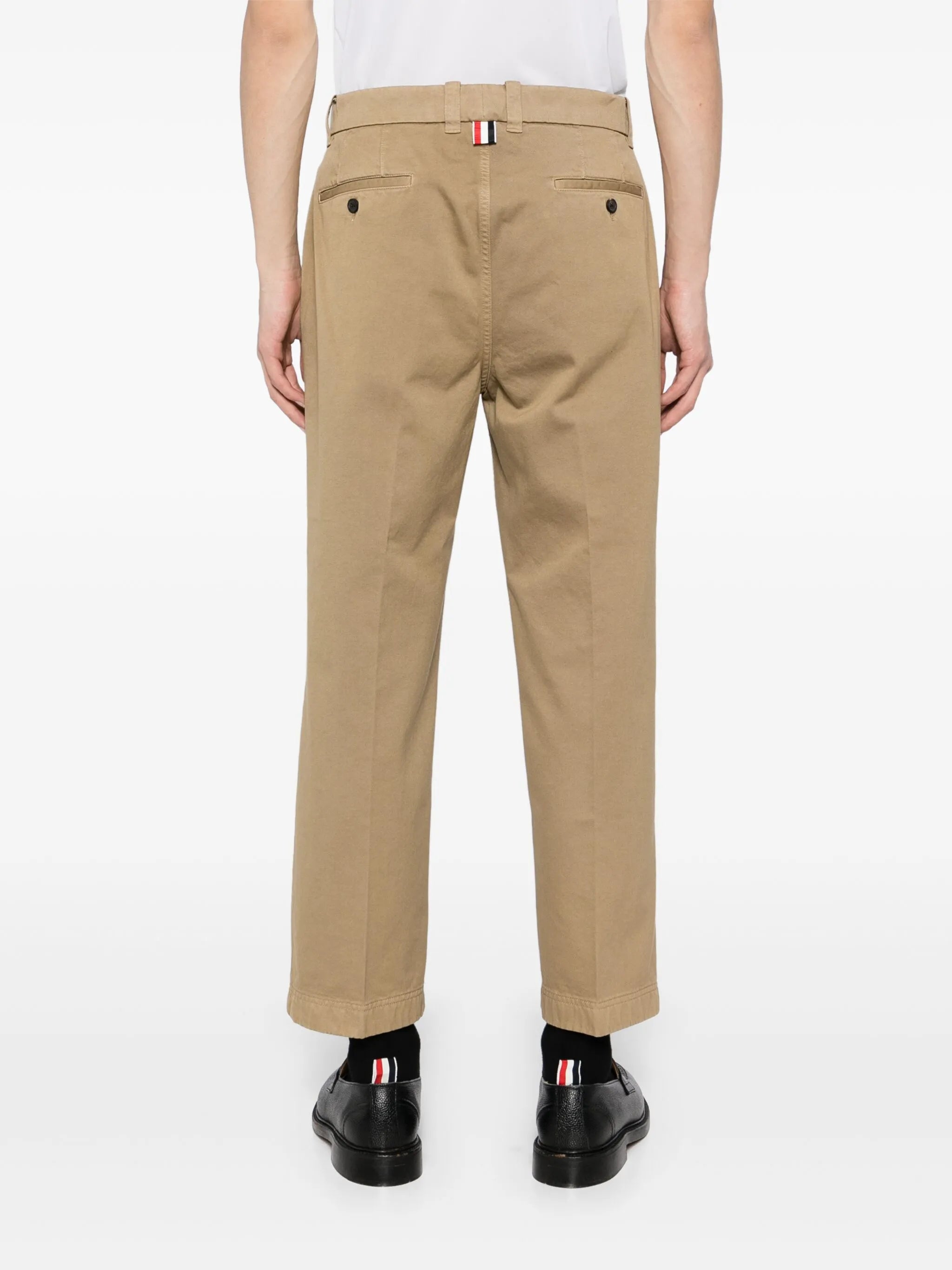 straight-leg trousers