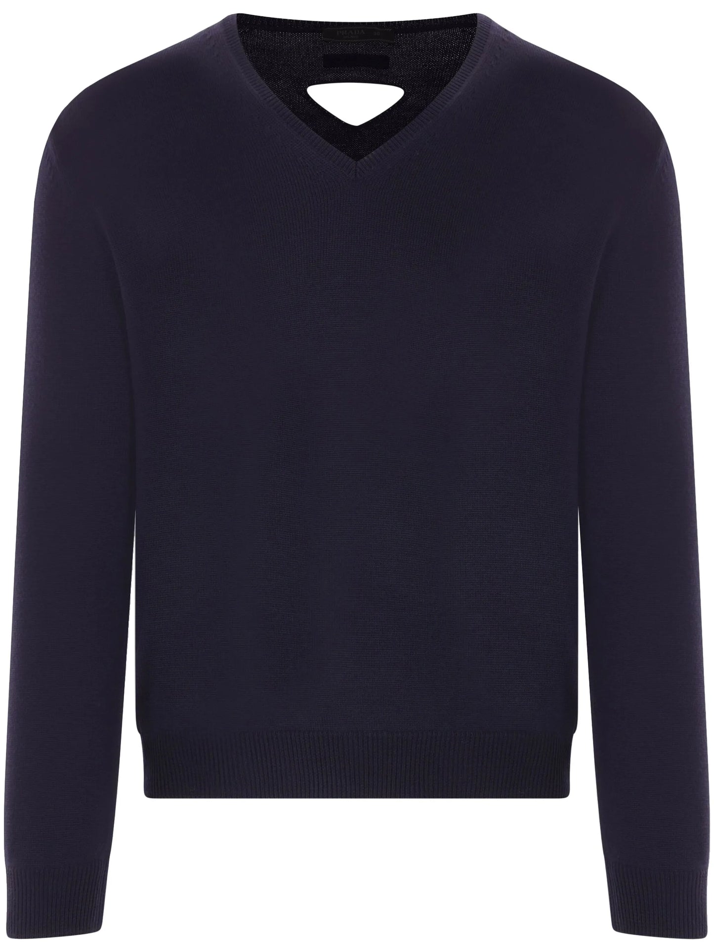 V-neck wool sweater