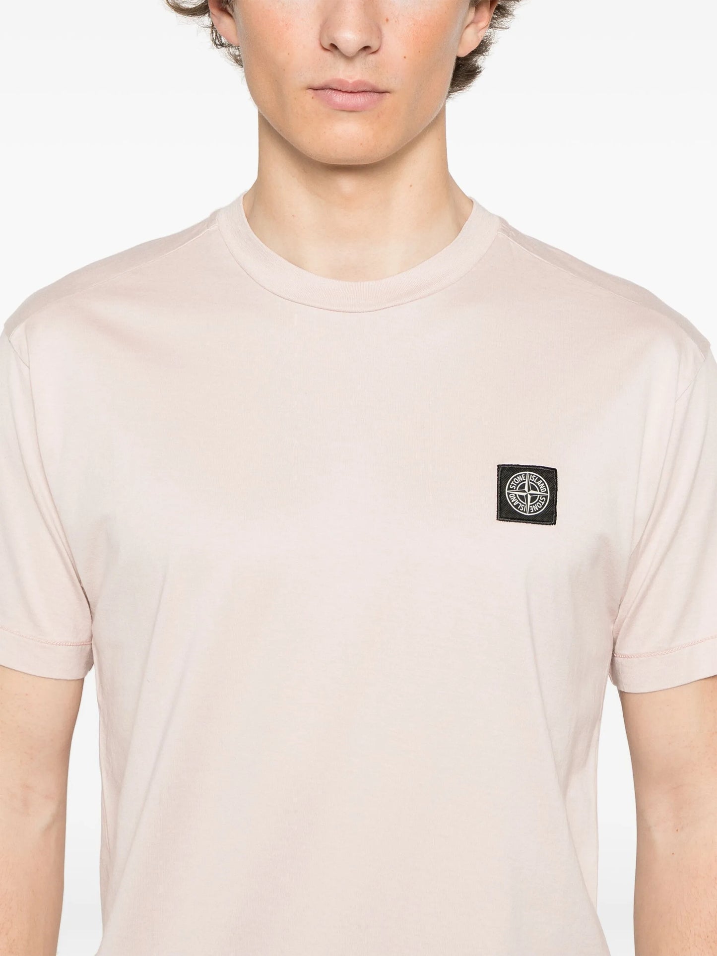 Compass-motif T-shirt