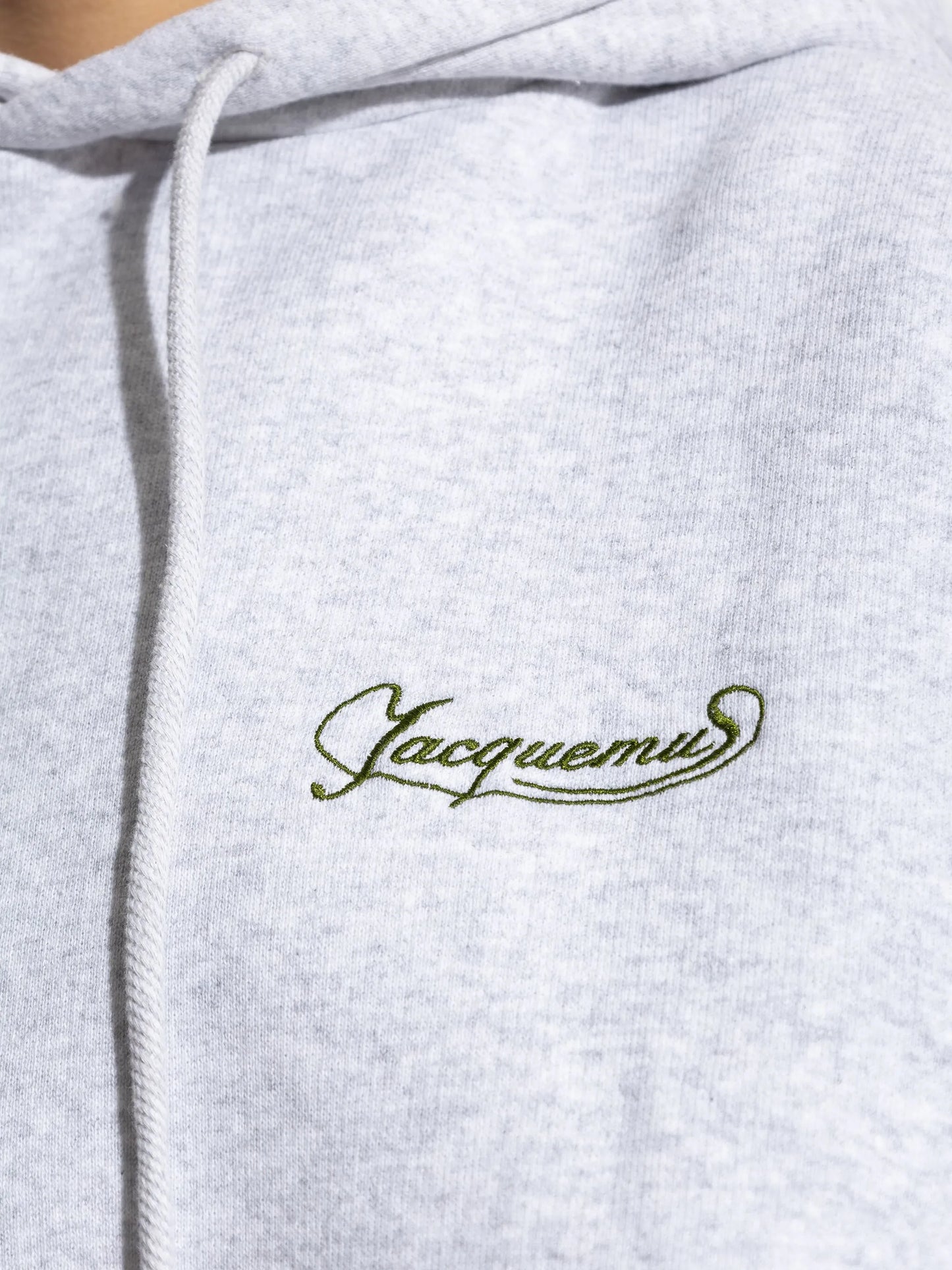 logo-embroidered hoodie