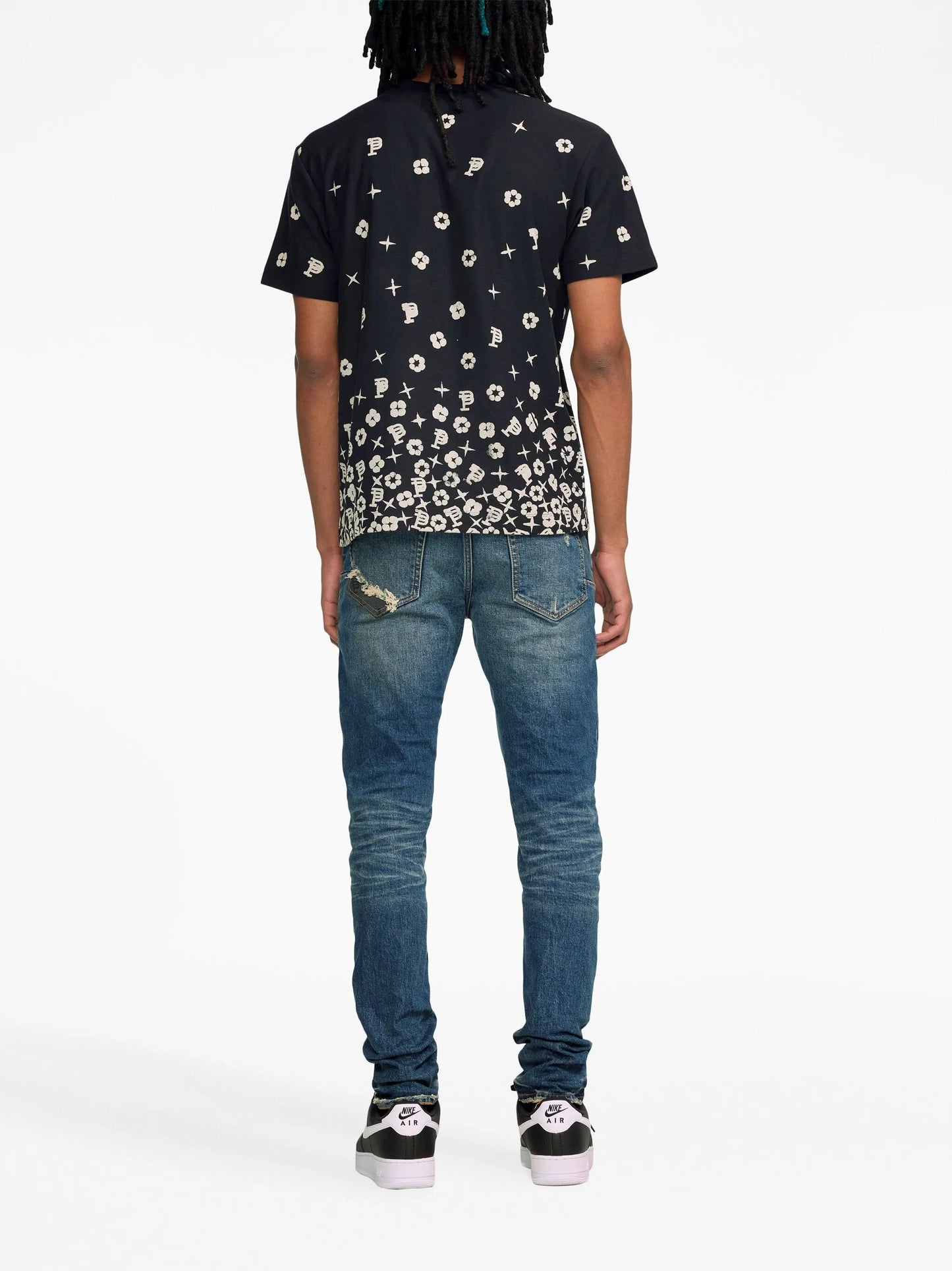 TEXTURED JERSEY SS TEE "Black"