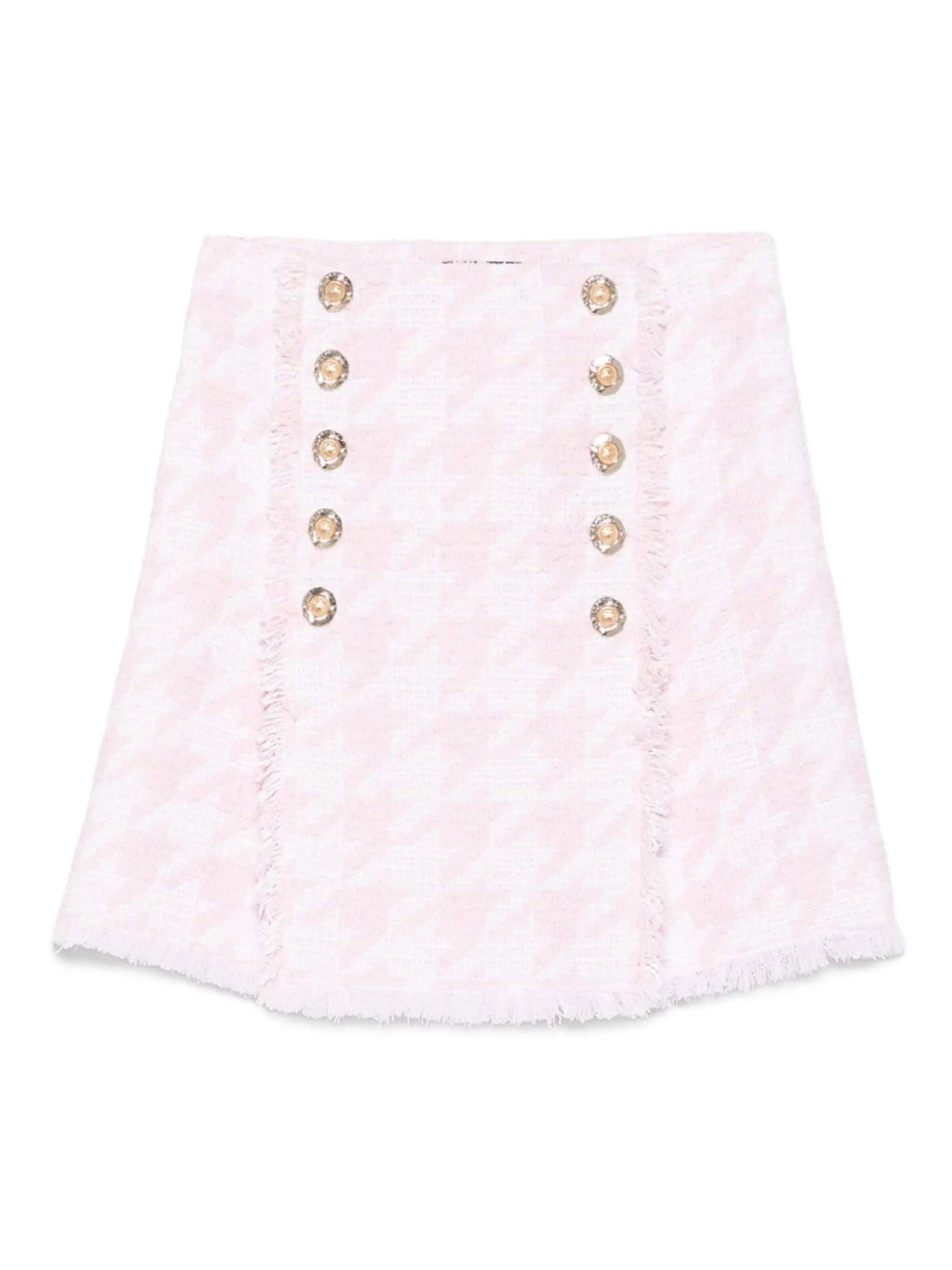 tweed mini skirt