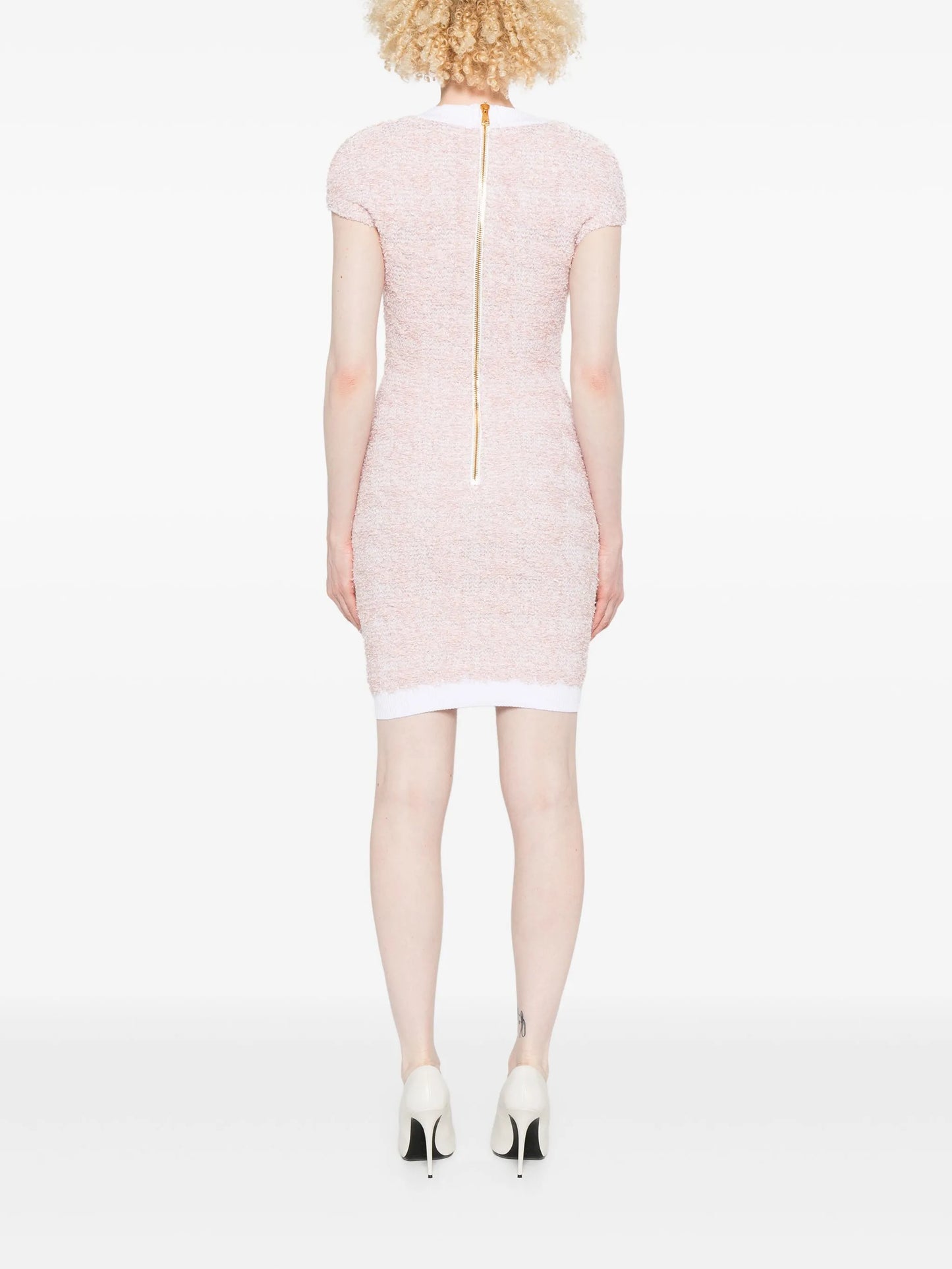 tweed mini dress