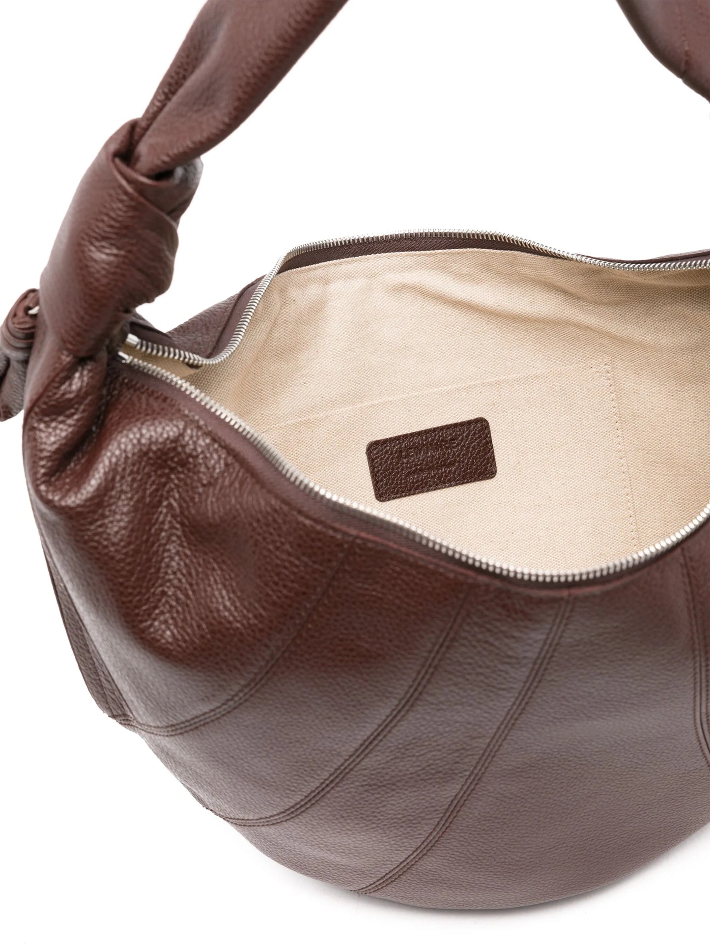 Fortune Croissant bag in leather
