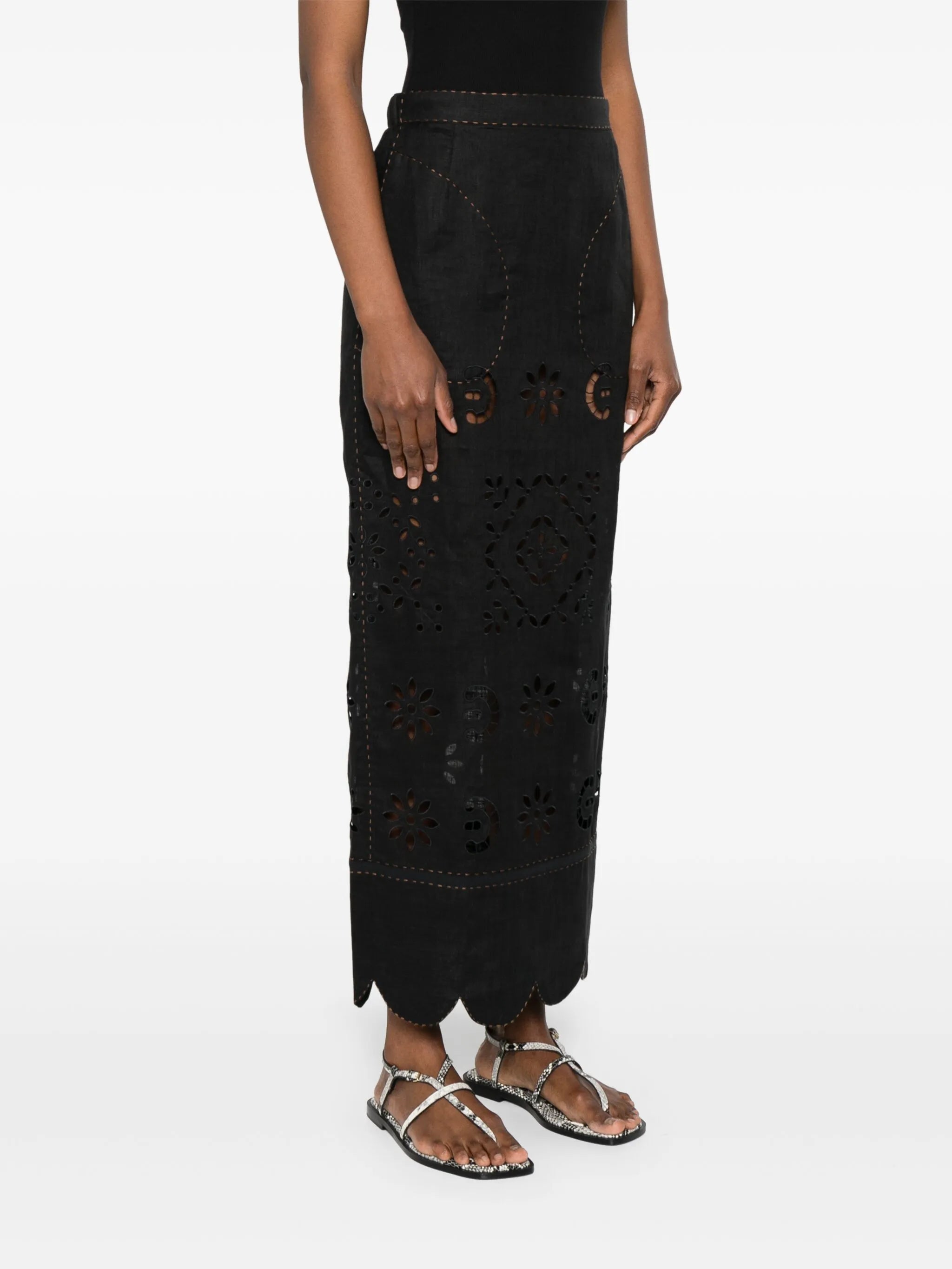 Orlando midi skirt