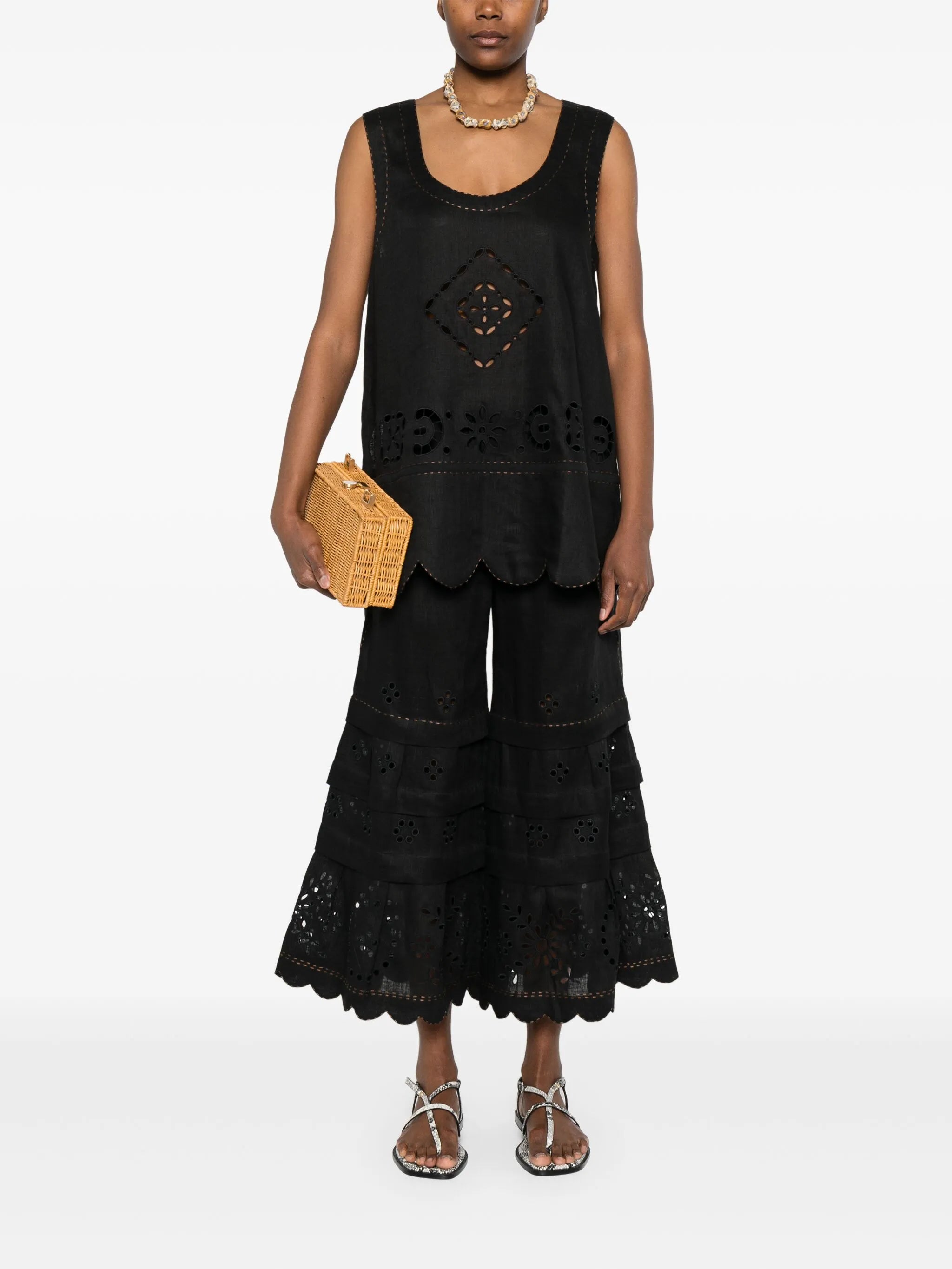 Gigi flared trousers