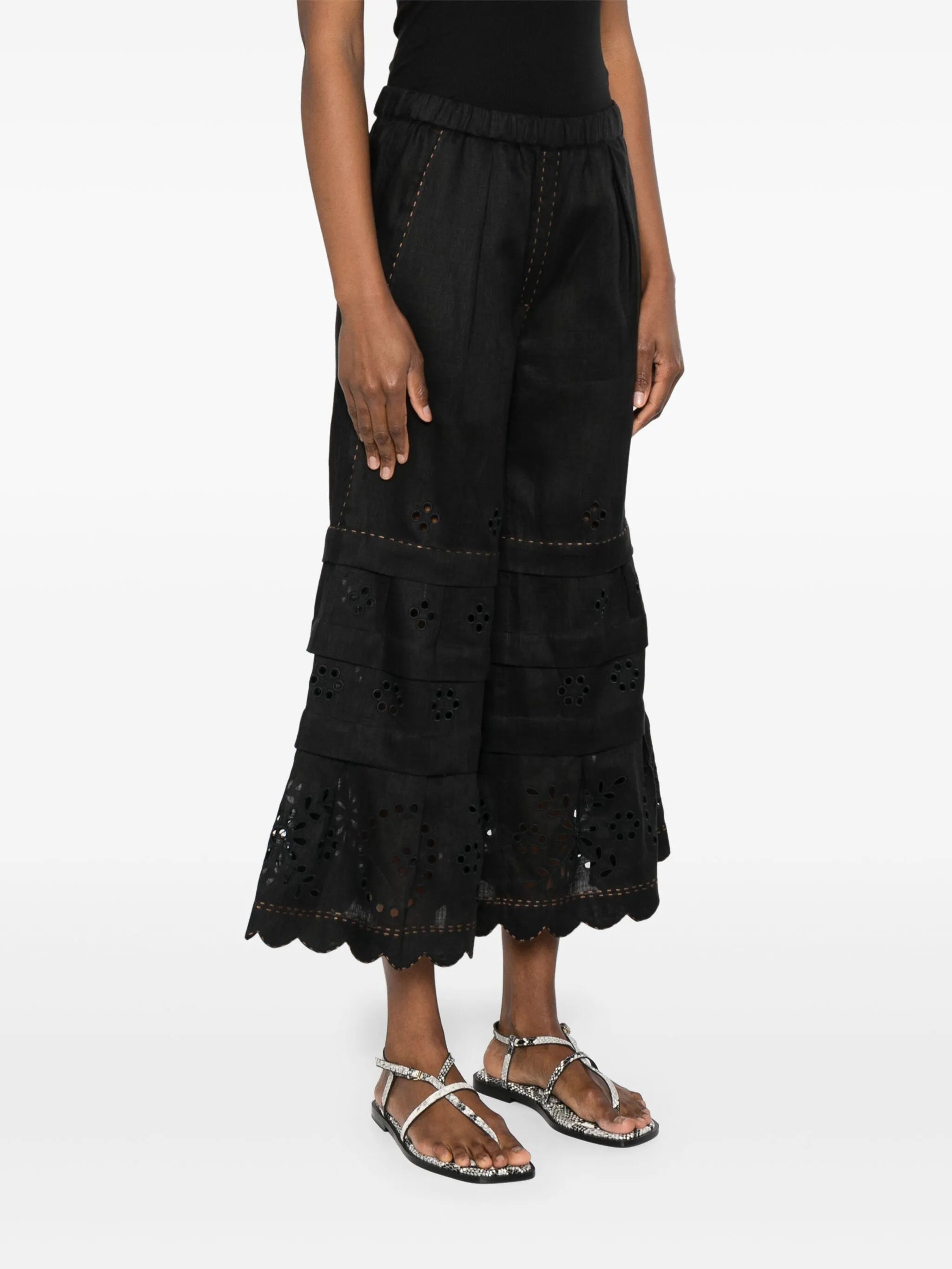 Gigi flared trousers