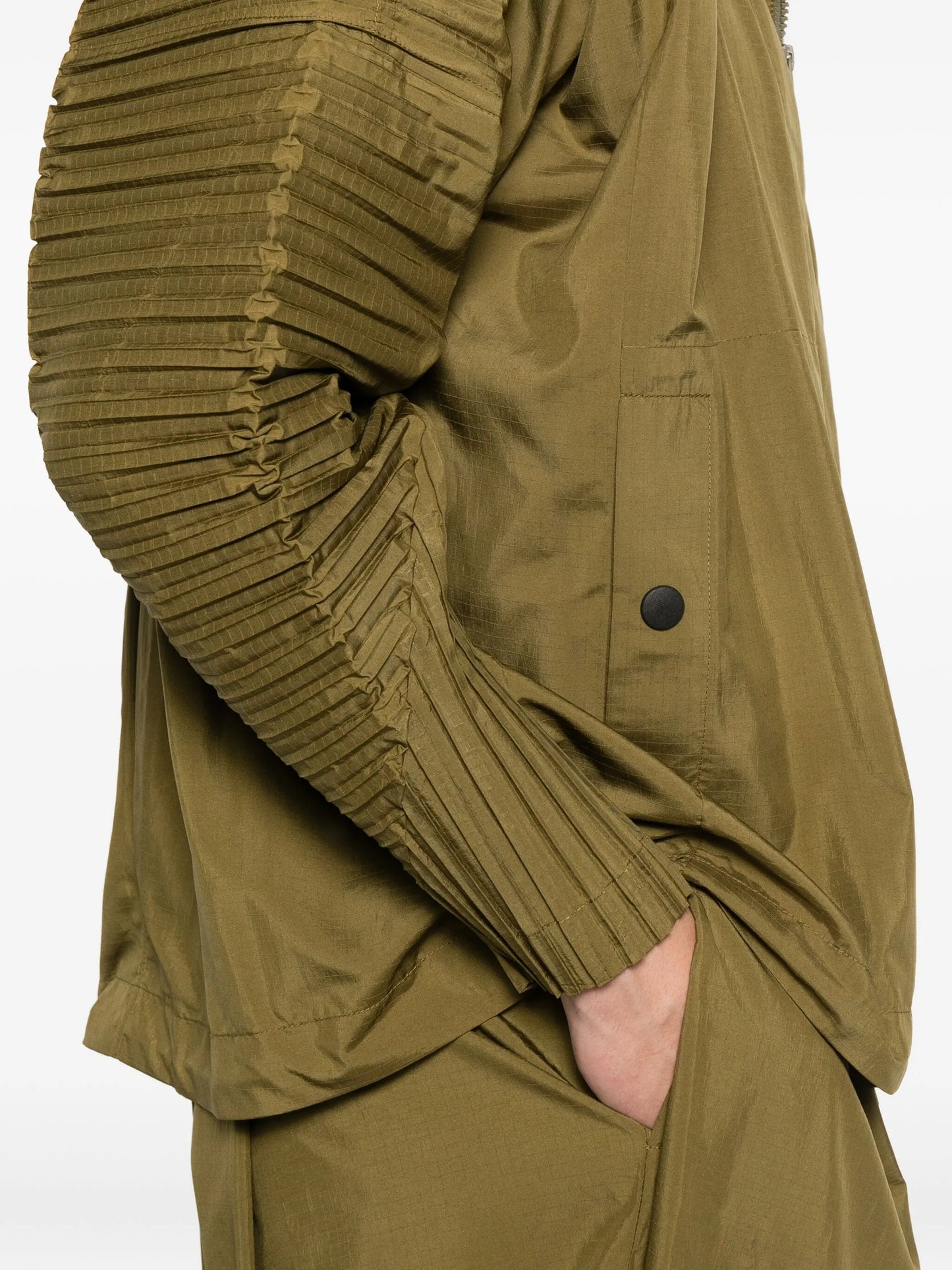 zip-up bomber jacket