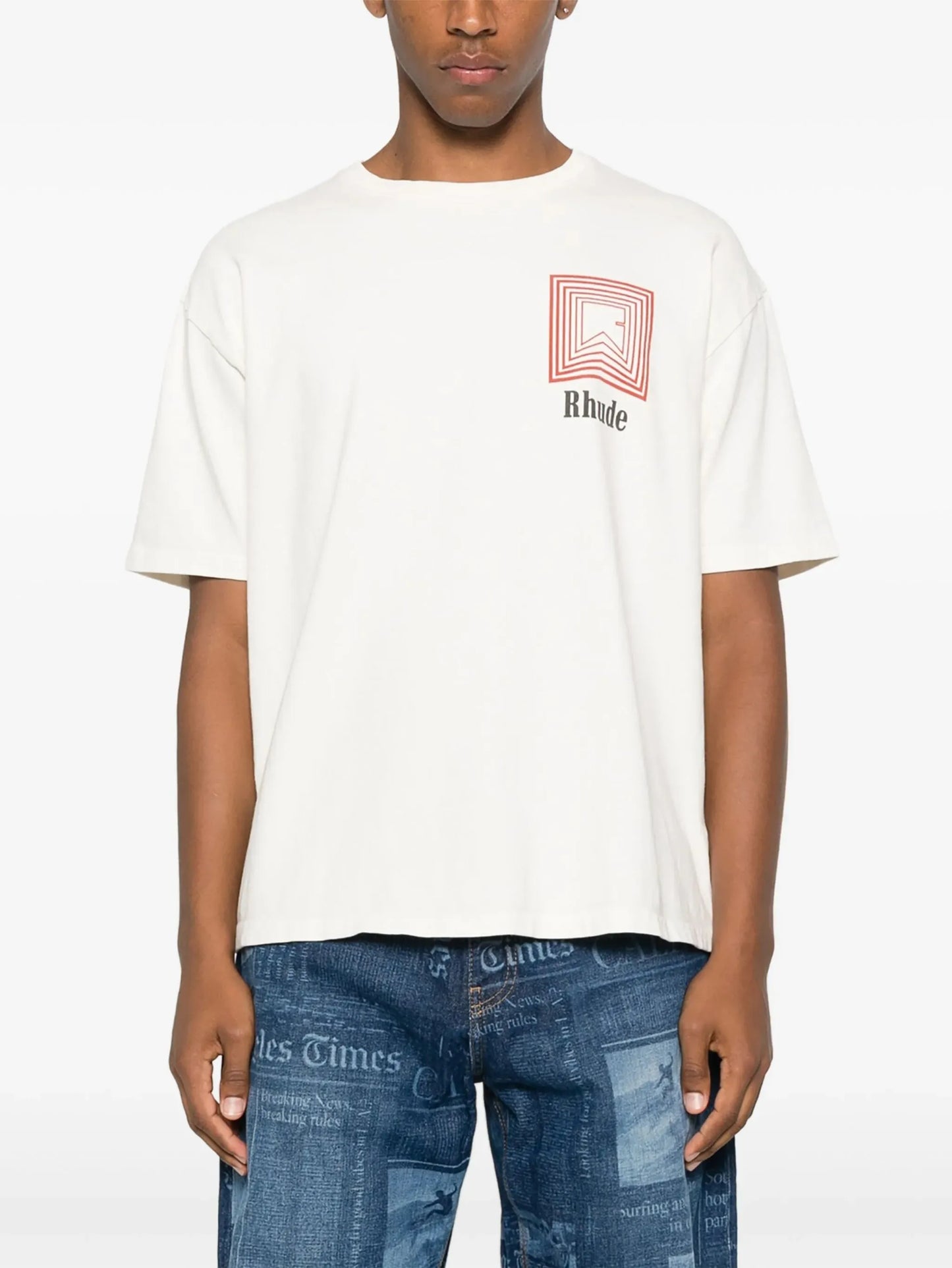 graphic-print T-shirt