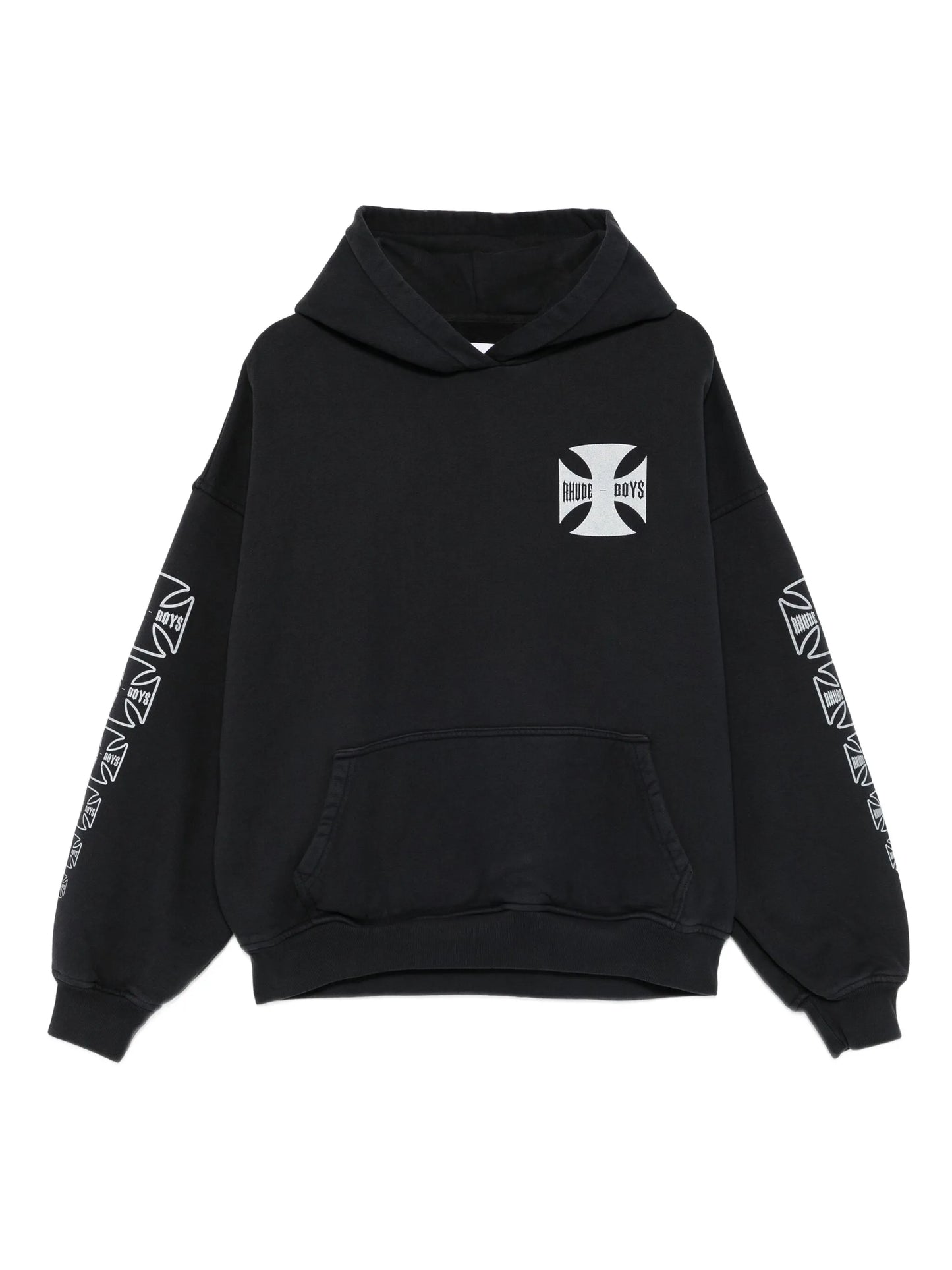 logo-print hoodie