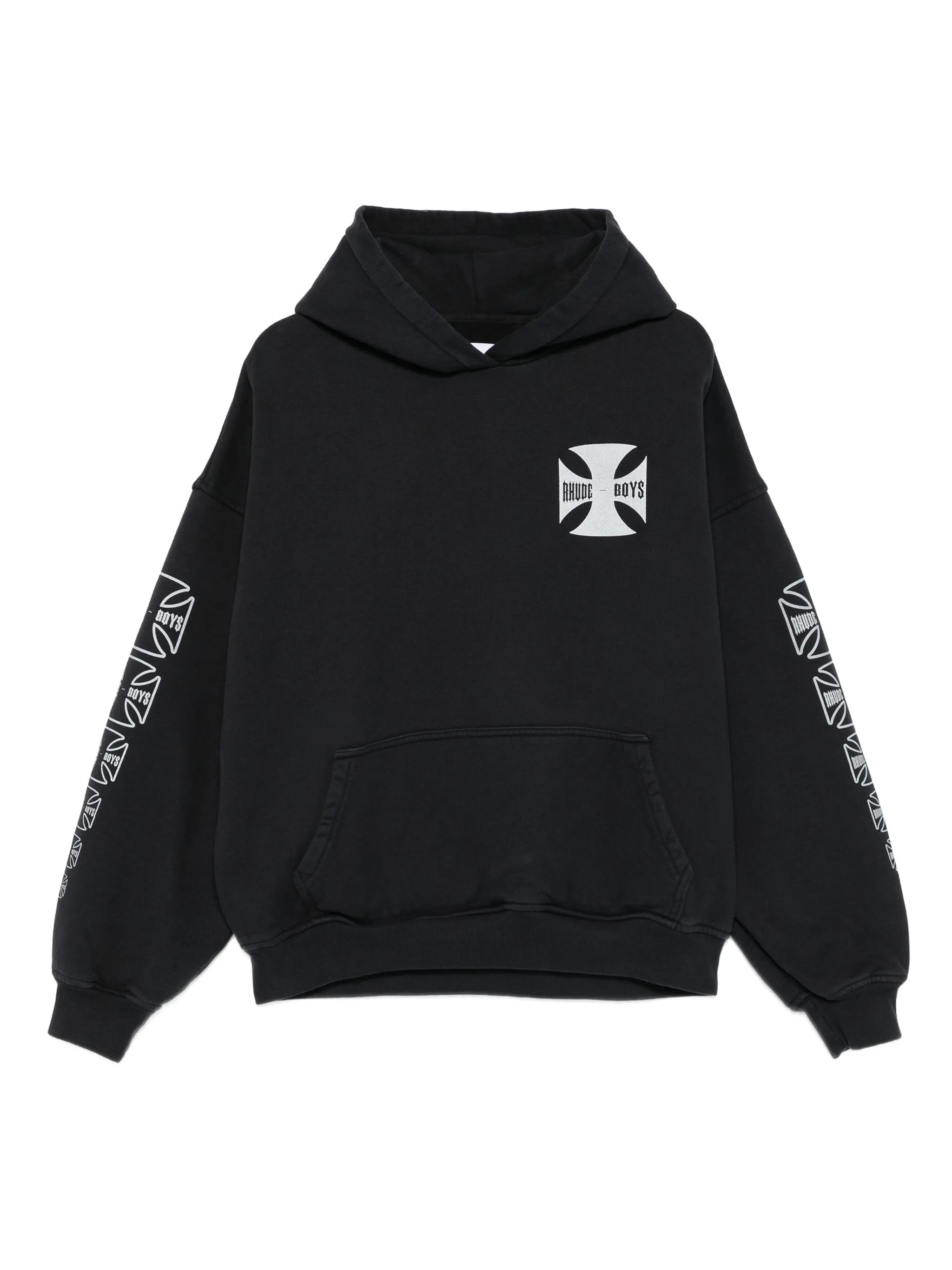logo-print hoodie