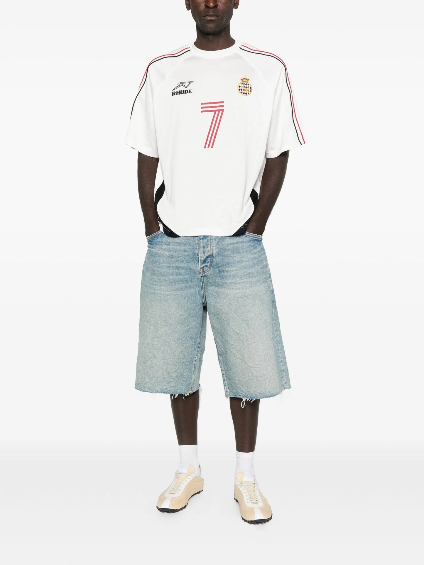 panelled team T-shirt