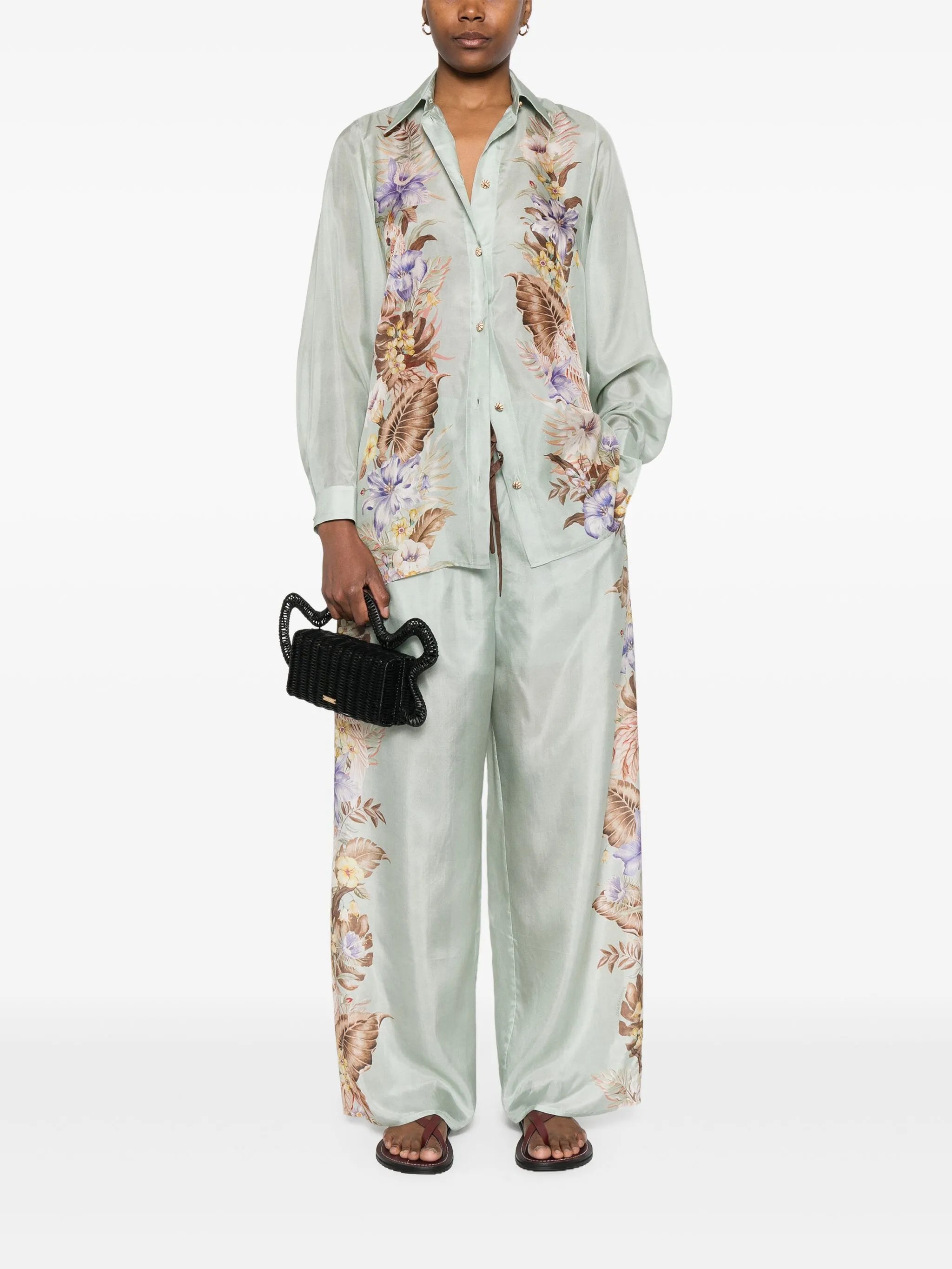 silk shirt