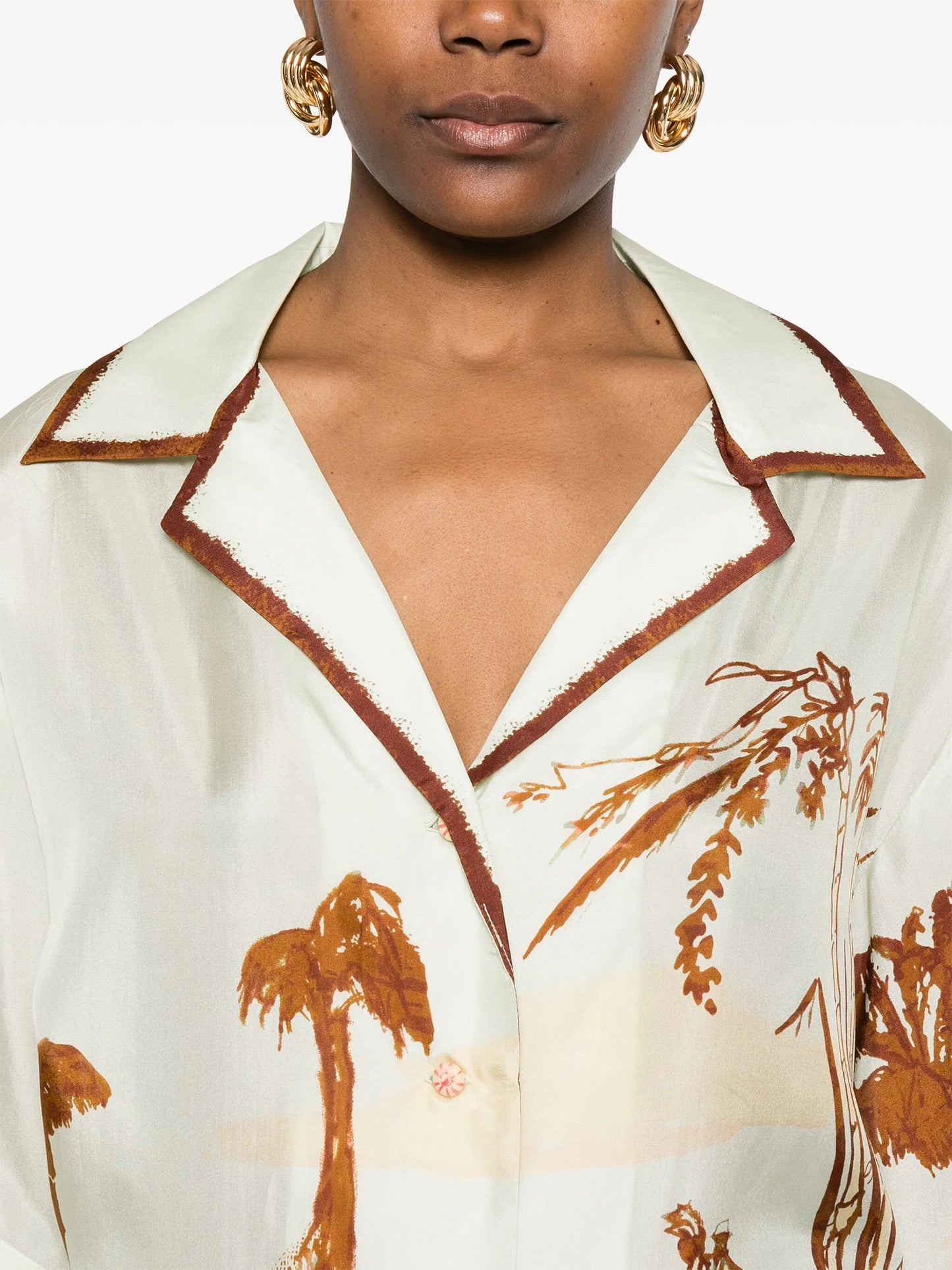 Coco silk shirt