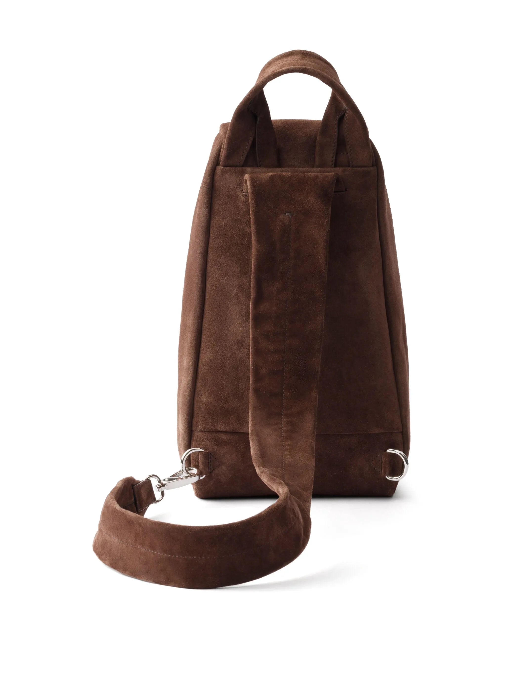 suede backpack