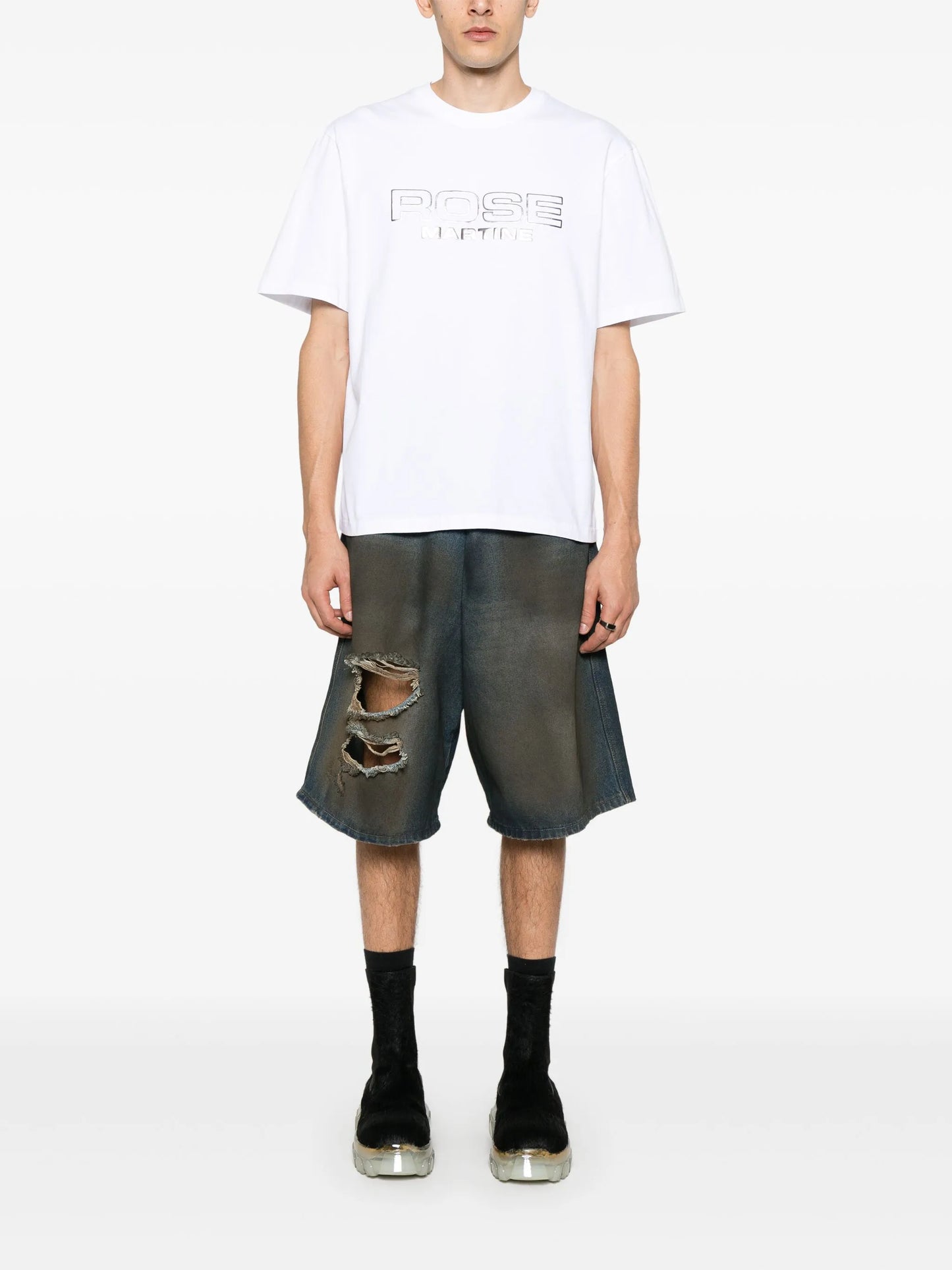 logo-print T-shirt
