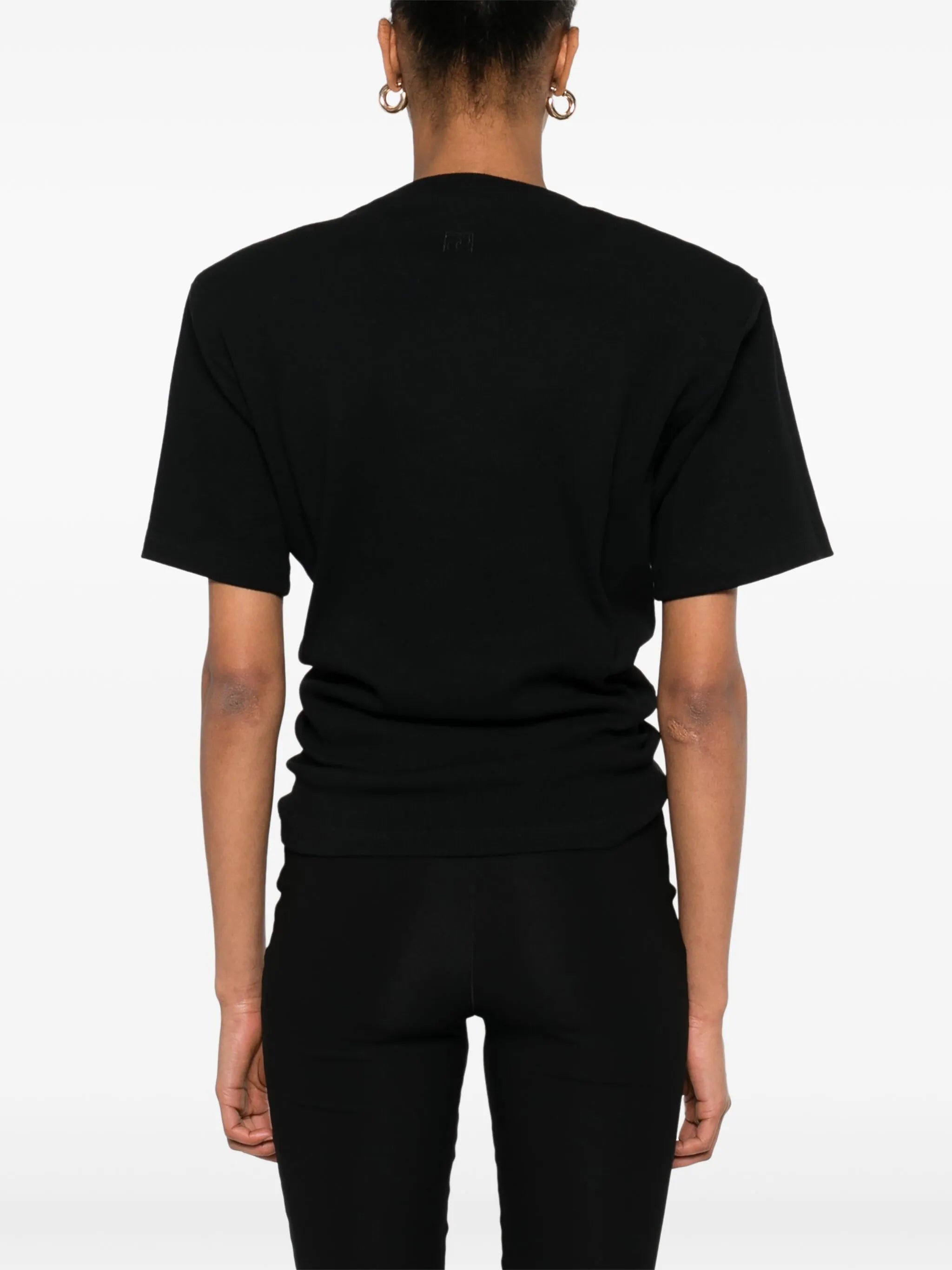 knot-detail T-shirt