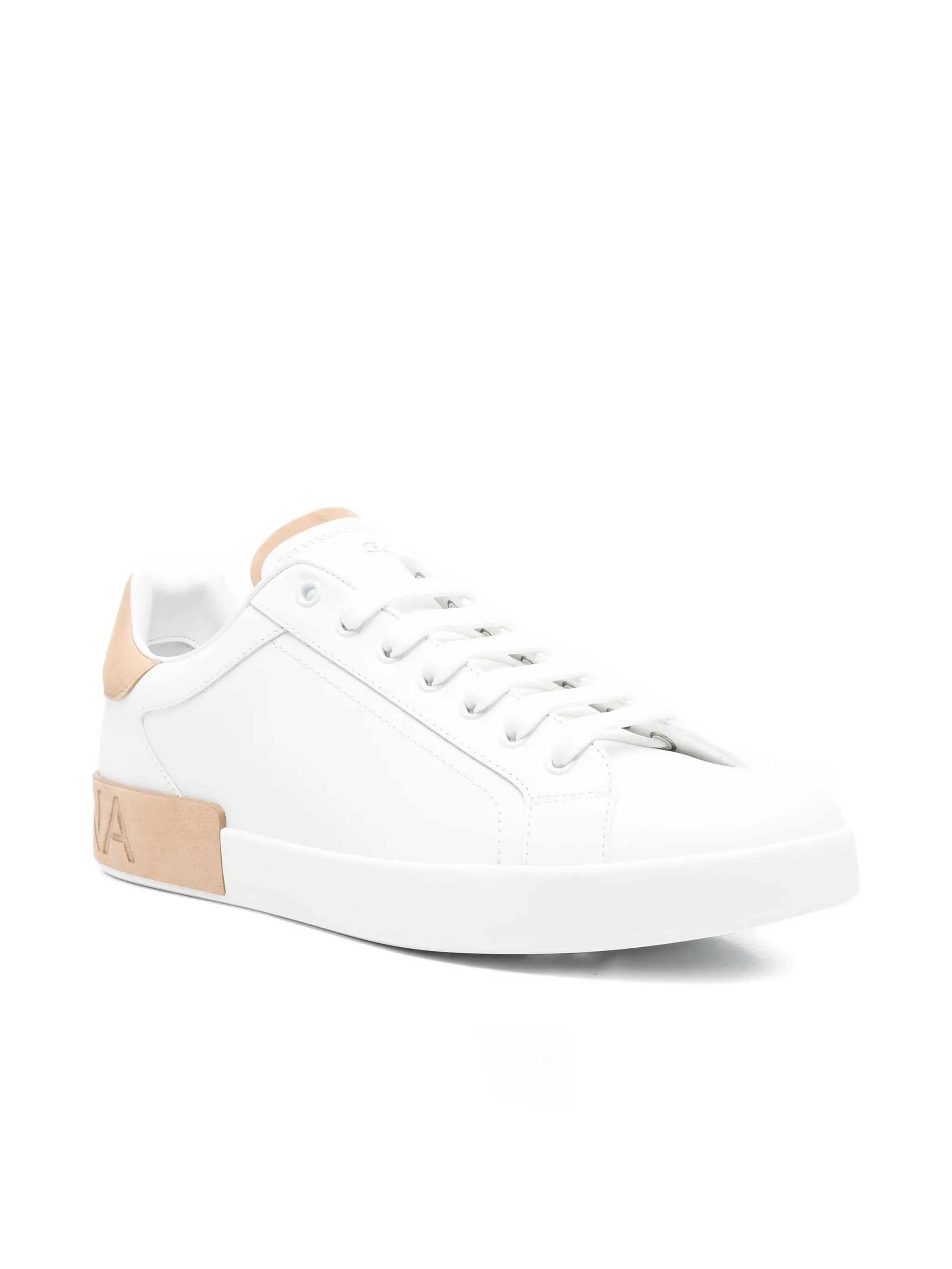 Portofino leather panelled sneakers